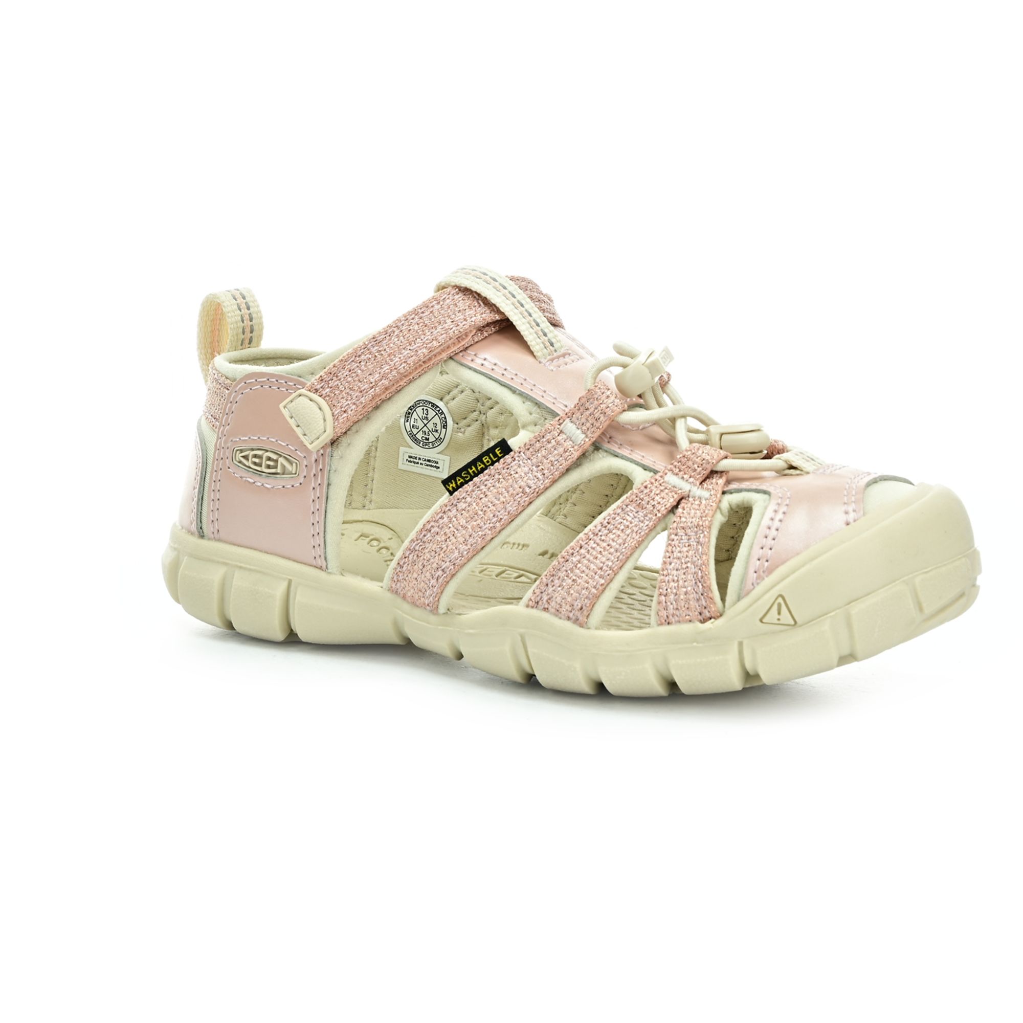 Levně Keen seacamp pink gold (cnx) sportovní sandály