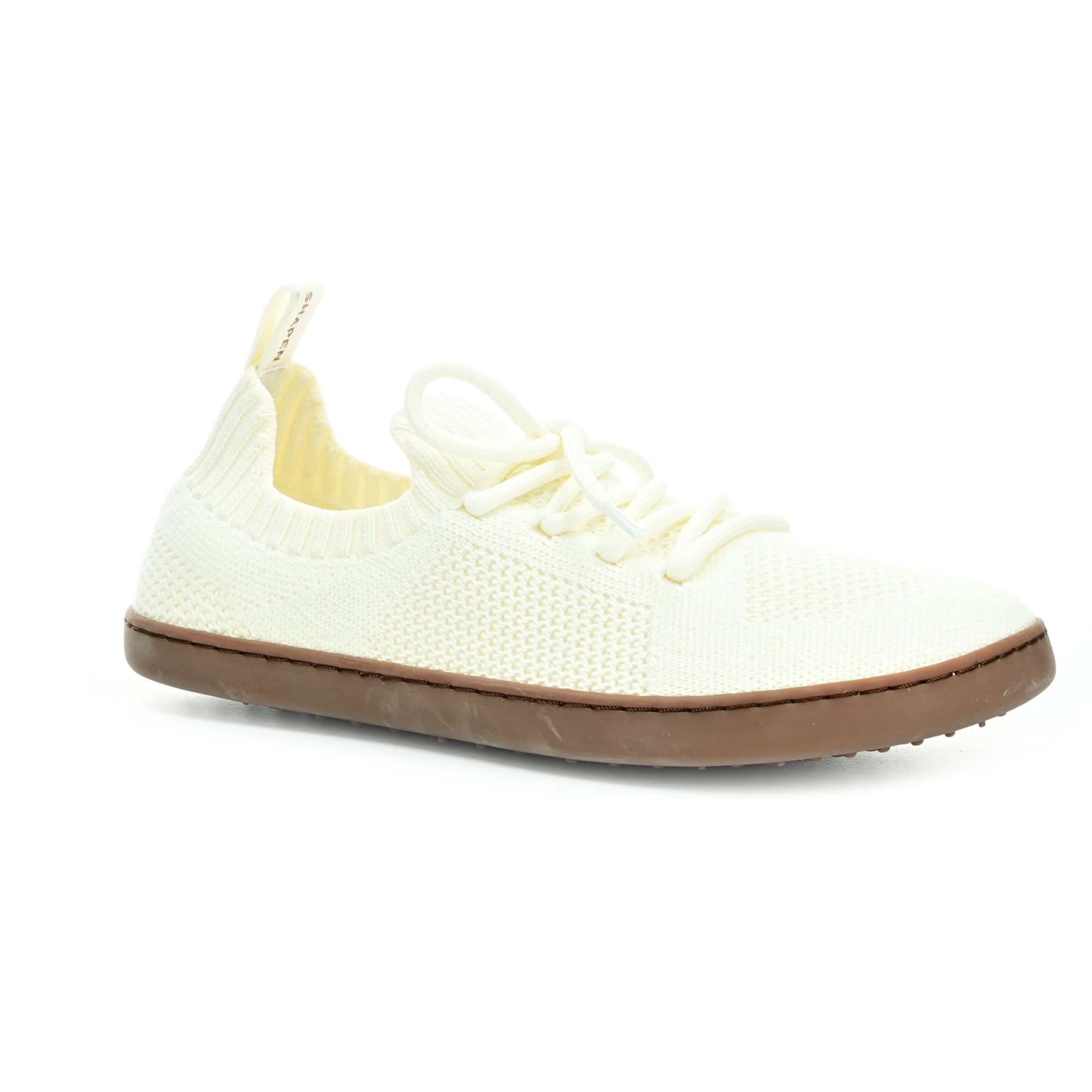 Levně Shapen Weavin Textile White barefoot tenisky