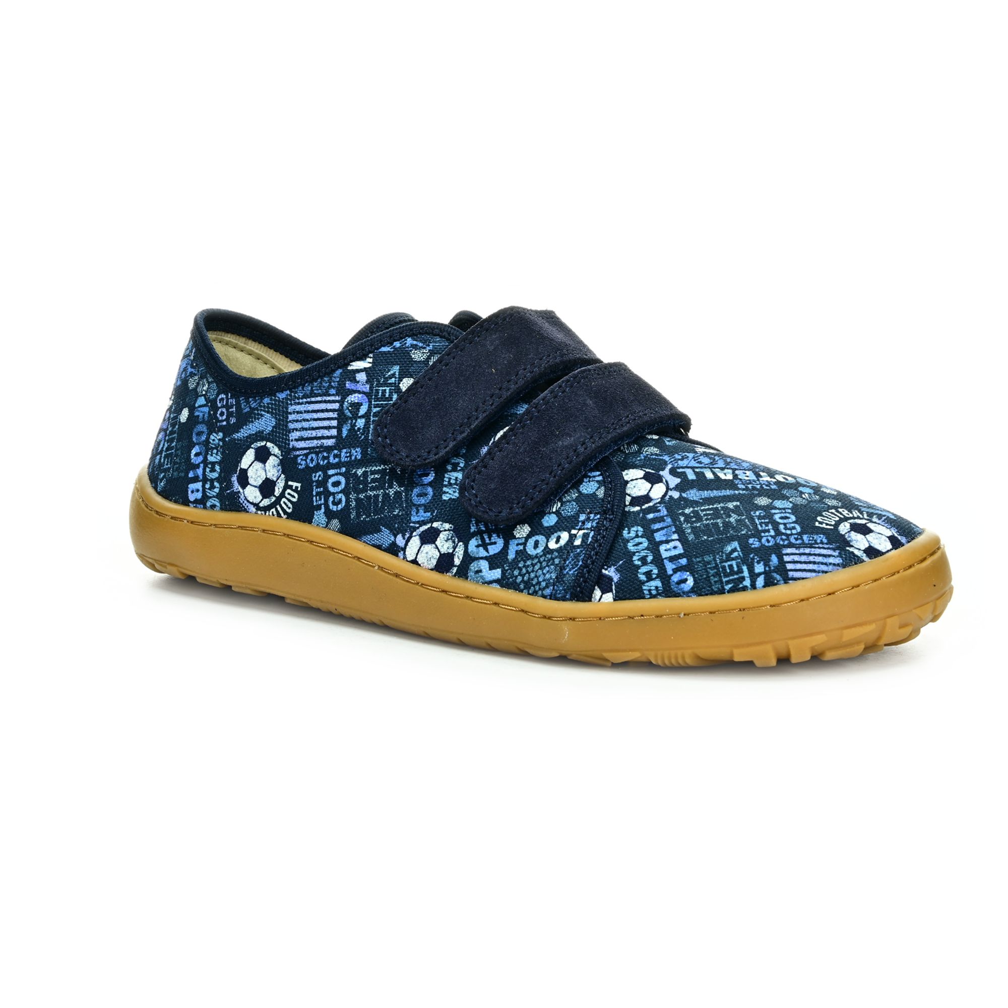 Levně Froddo Blue/Denim G1700422-2 barefoot tenisky