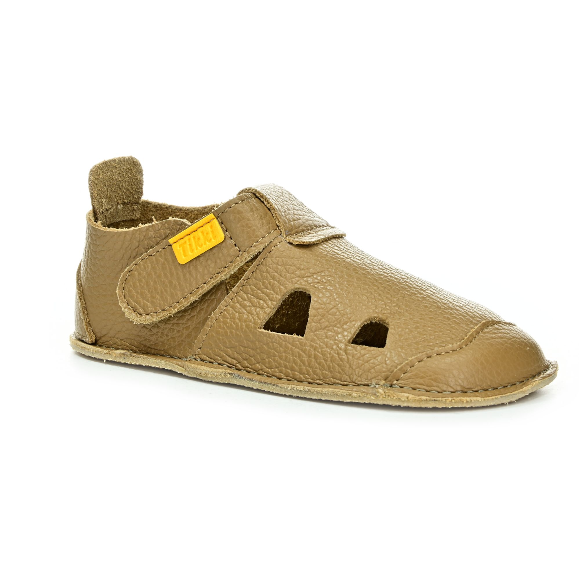 Levně Lang.S by Tikki shoes Tikki Nido Cappuccino dětské barefoot sandály