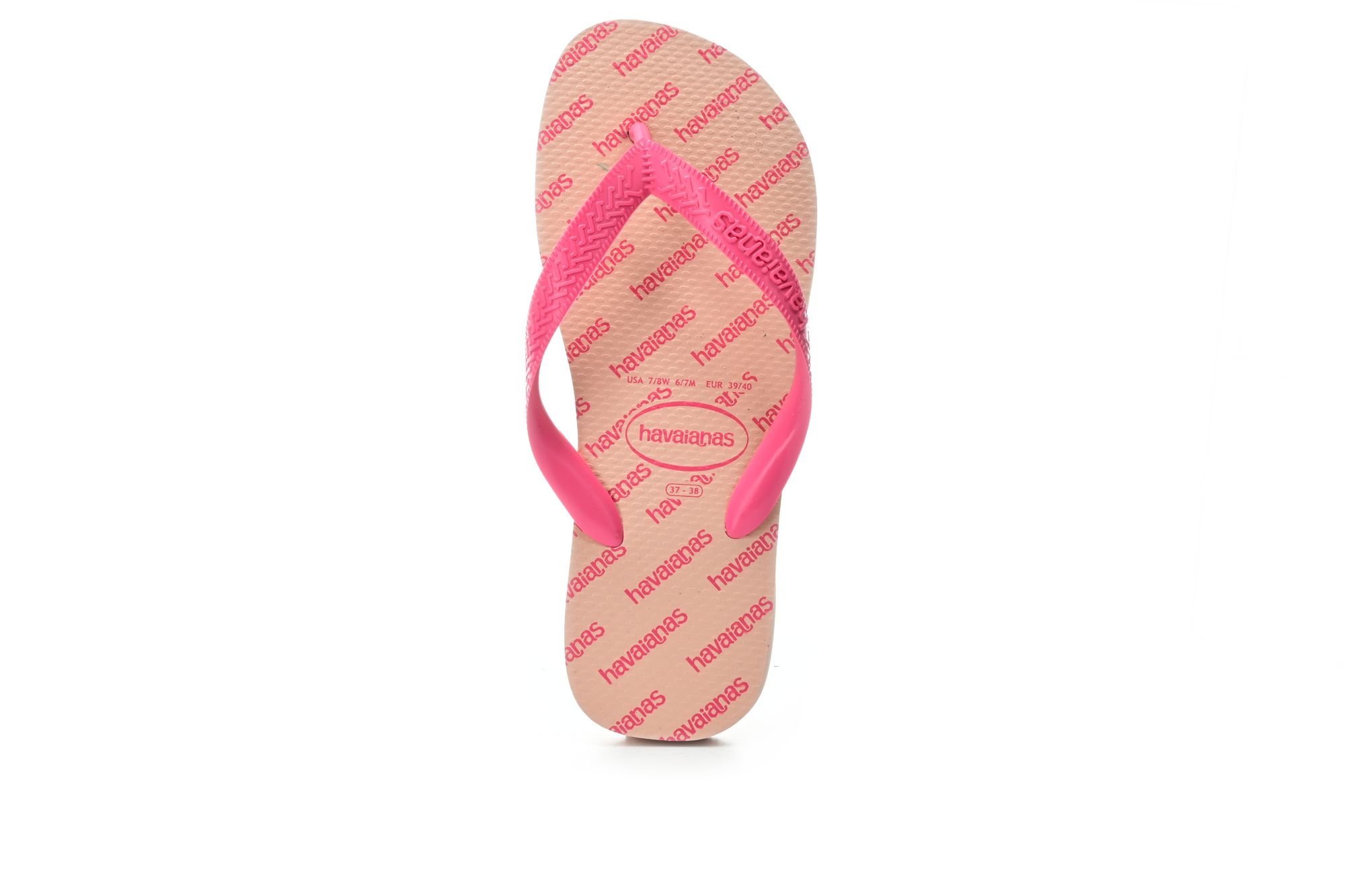 Levně Havaianas Top Logomania ballet rose dámské pantofle
