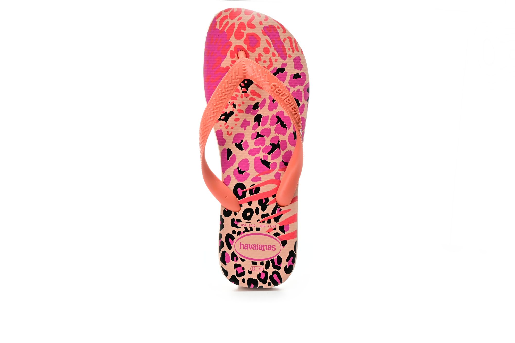 Levně Havaianas Top Animals ballet rose/pink dámské pantofle