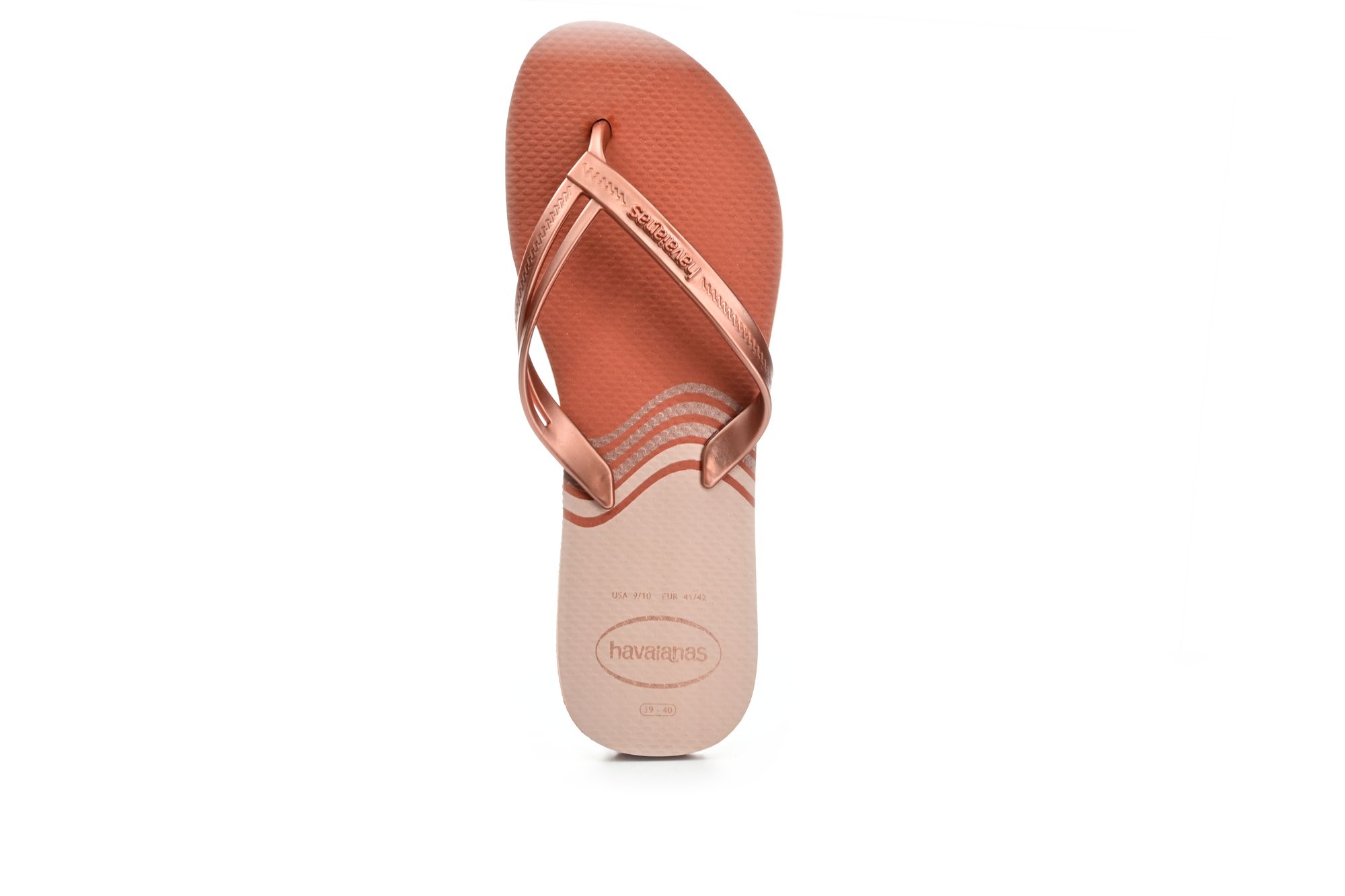Levně Havaianas Elegance Print pink clay dámské pantofle