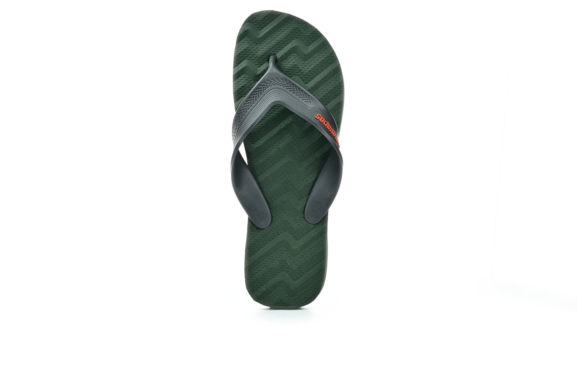 Levně Havaianas Track Waves green olive pánské pantofle