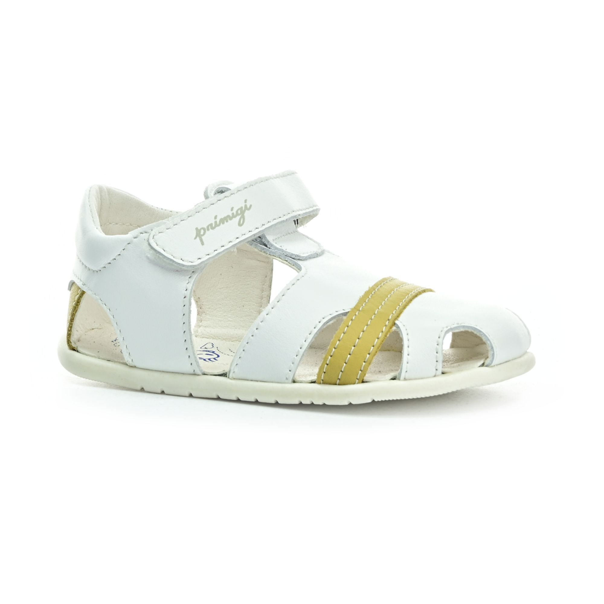 Levně Primigi Nappa Soft/Bianco dětské barefoot sandály