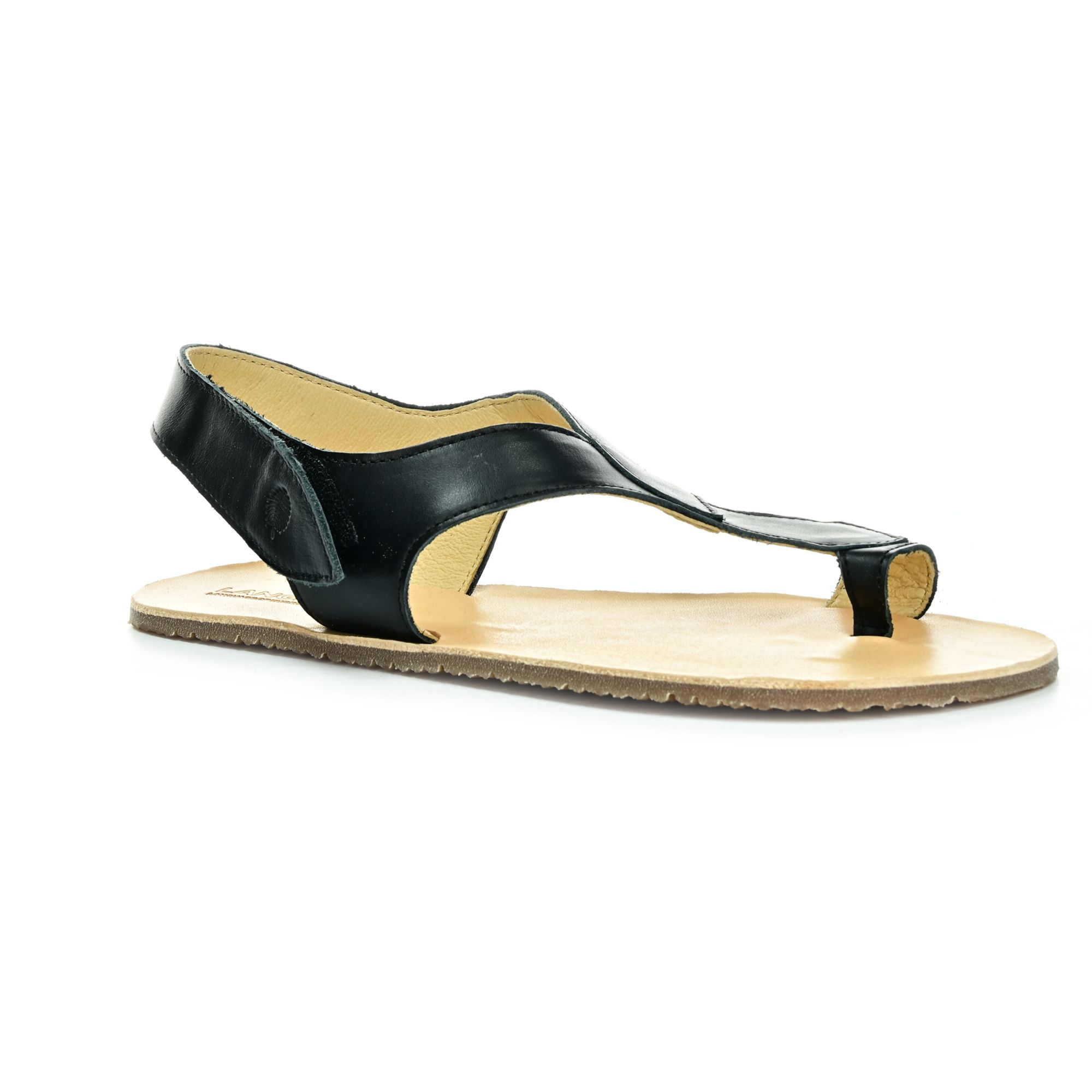 Levně Lang.s by Tikki shoes Soul Black Sand barefoot sandály