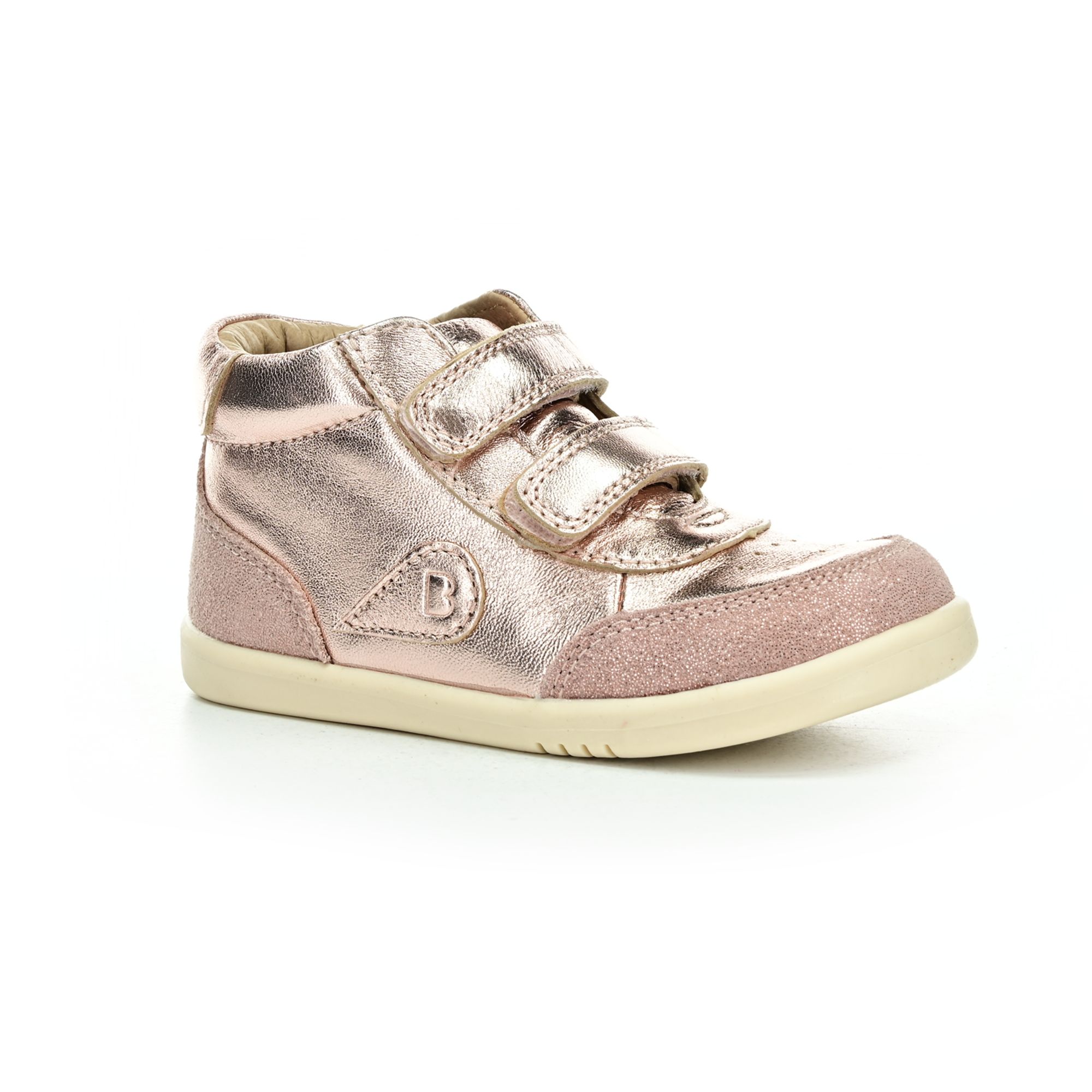 Levně Bobux Champ High Rose Gold I Walk celoroční kotníkové barefoot boty