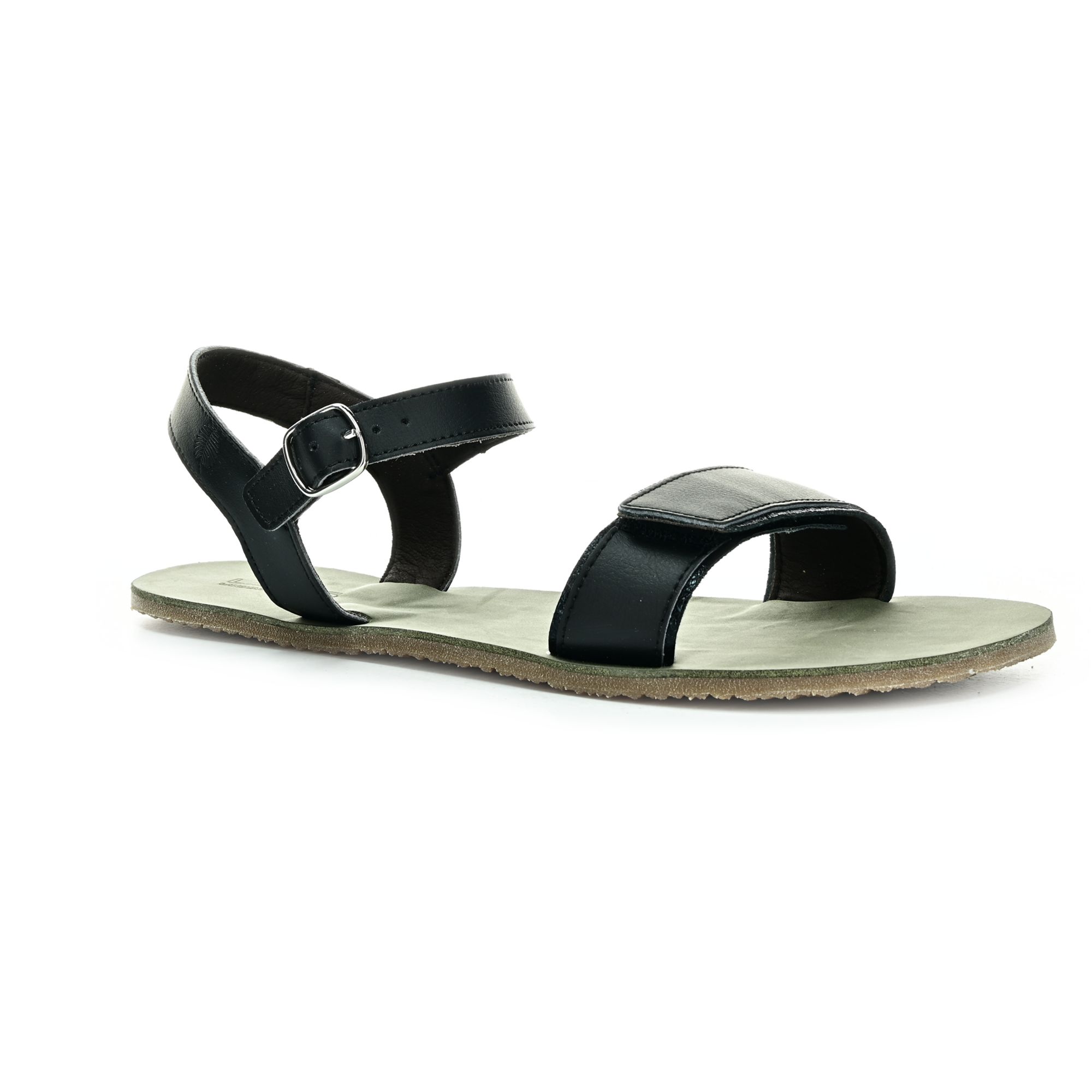 Lang.s by Tikki shoes Hera Vegan Dark barefoot sandály