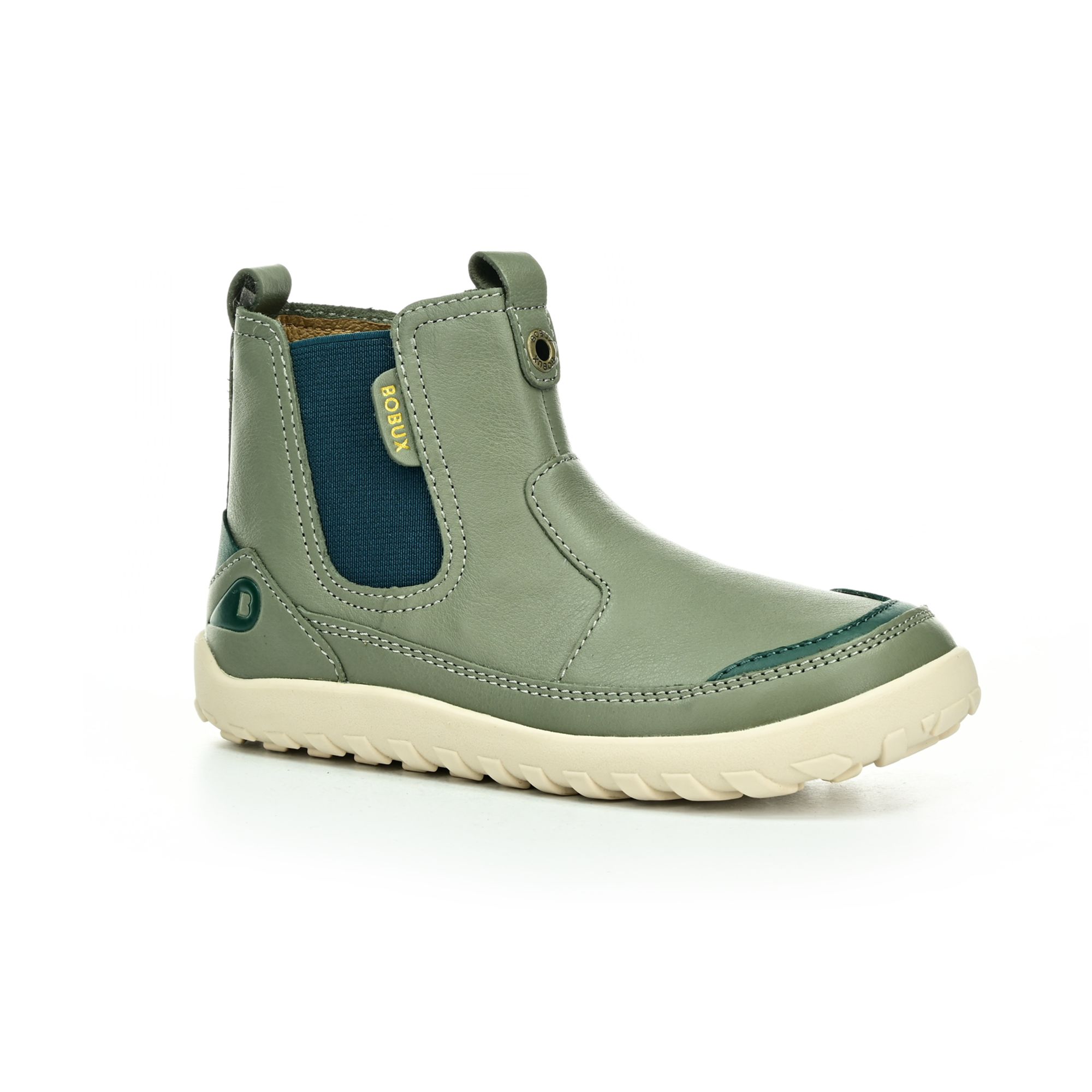 Levně Bobux Alpha Trail Vetiver celoroční kotníkové barefoot boty