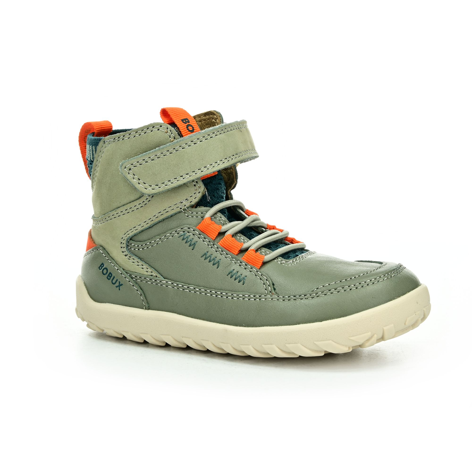Levně Bobux Alpha Amble Vetiver-Abbey Stone celoroční kotníkové barefoot boty