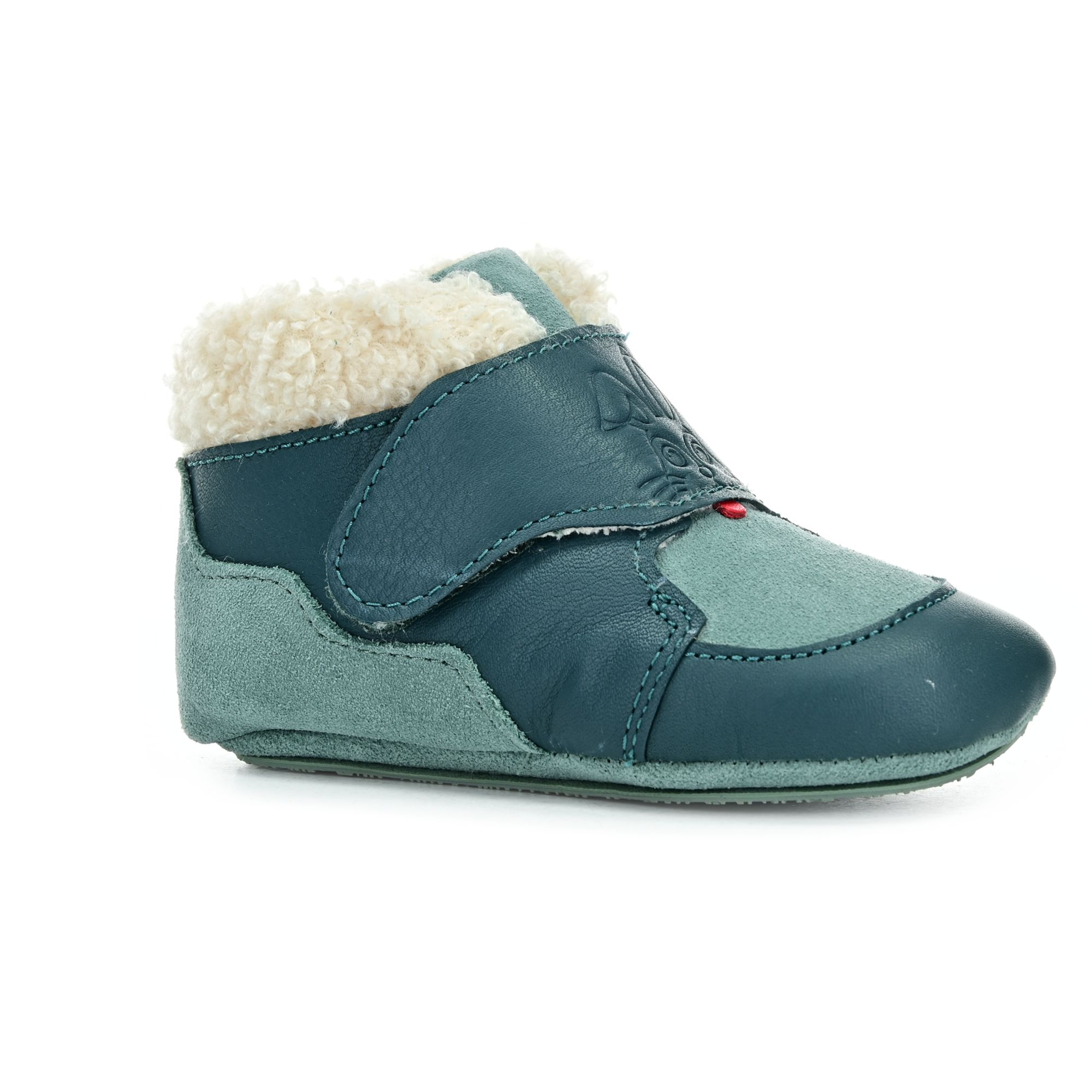 Levně Affenzahn Leather Growy Bunny zimní barefoot capáčky