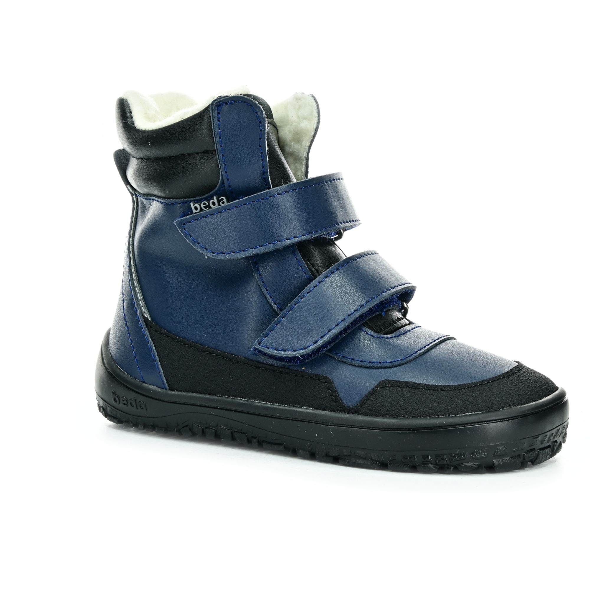 Levně Beda Navy zimní barefoot boty (BFN 170070/W/MK/NL)