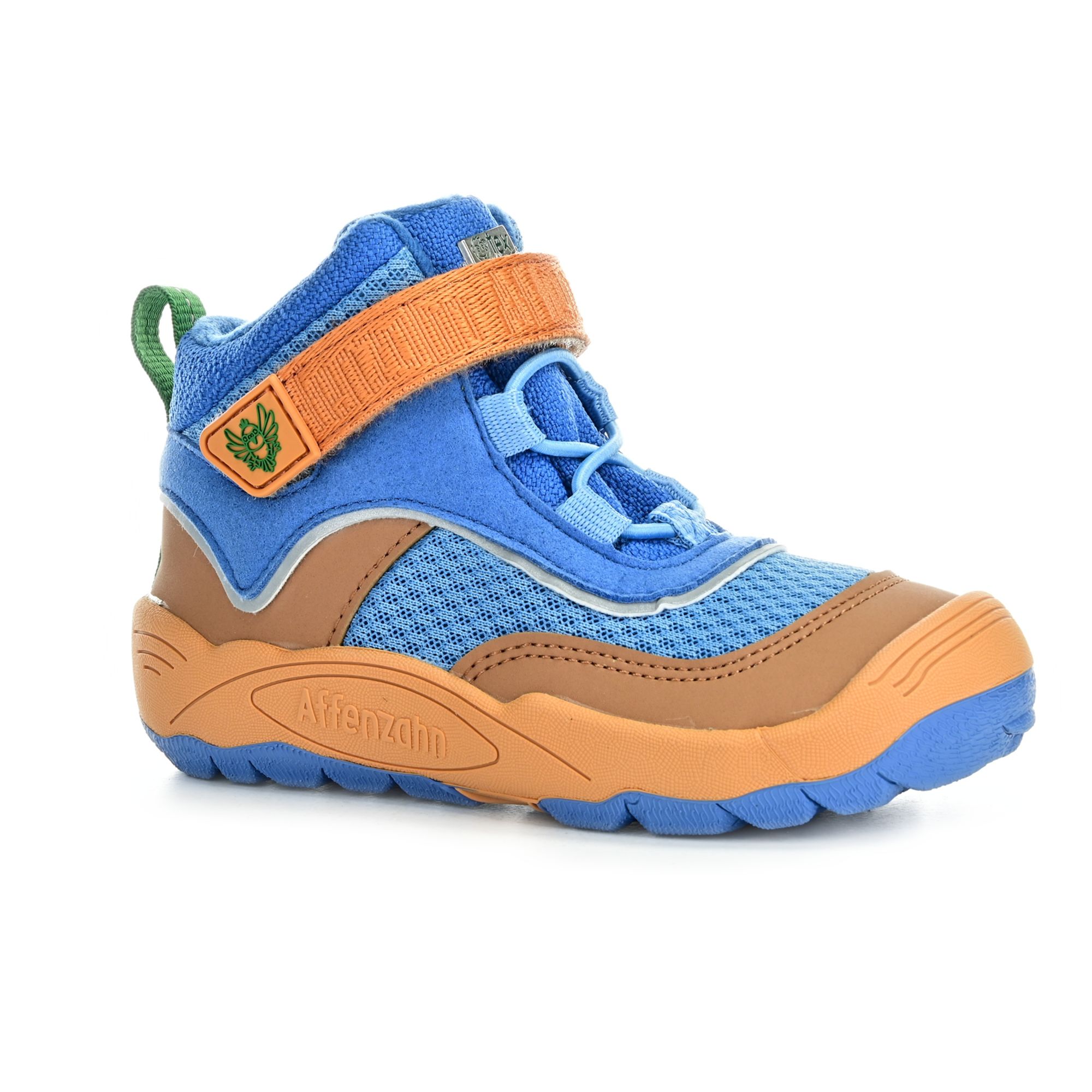 Levně Affenzahn Low Boot Vegan Explory Bird of Paradise Brown celoroční kotníkové barefoot boty