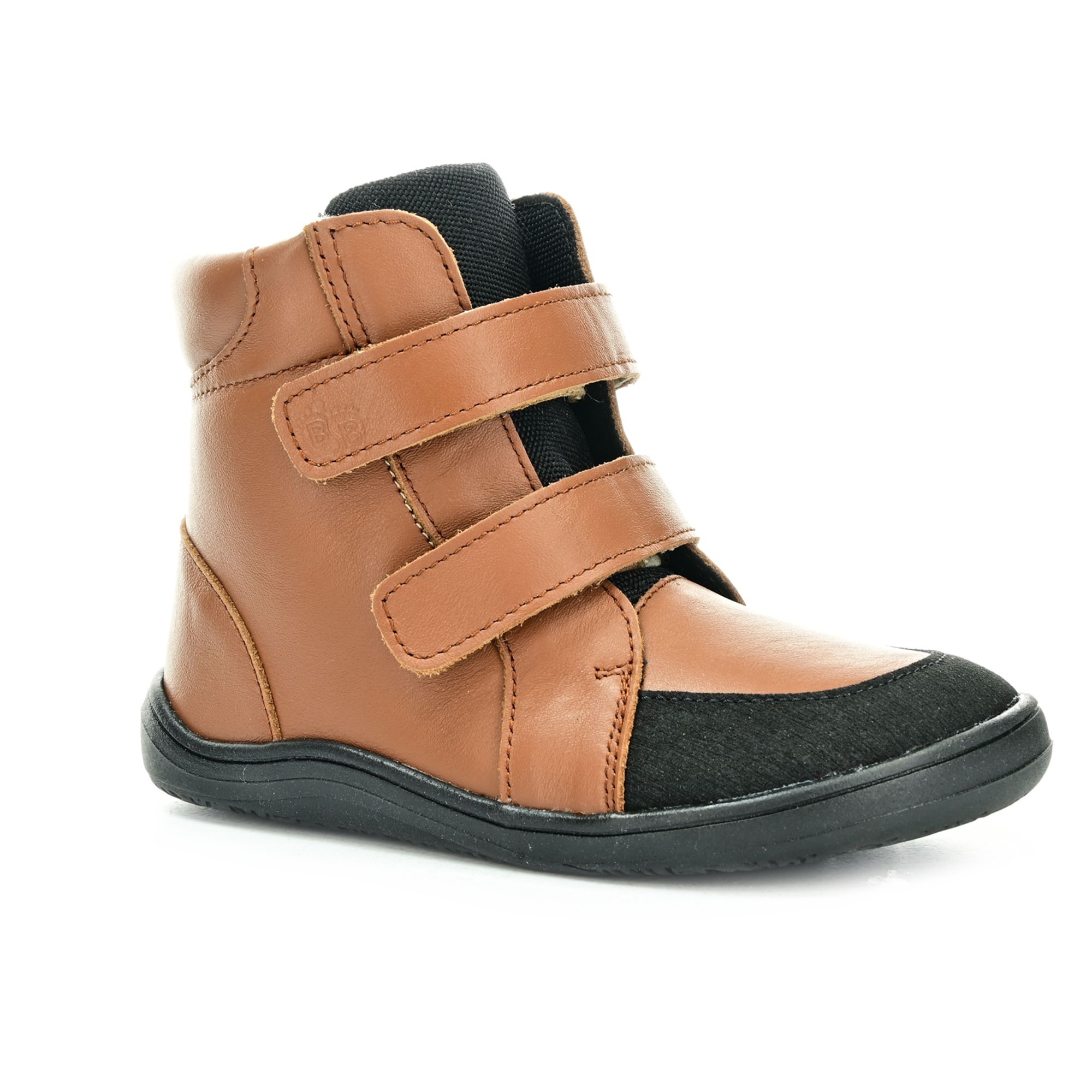 Levně Baby Bare Shoes Baby Bare Febo Winter Brown zimní barefoot boty