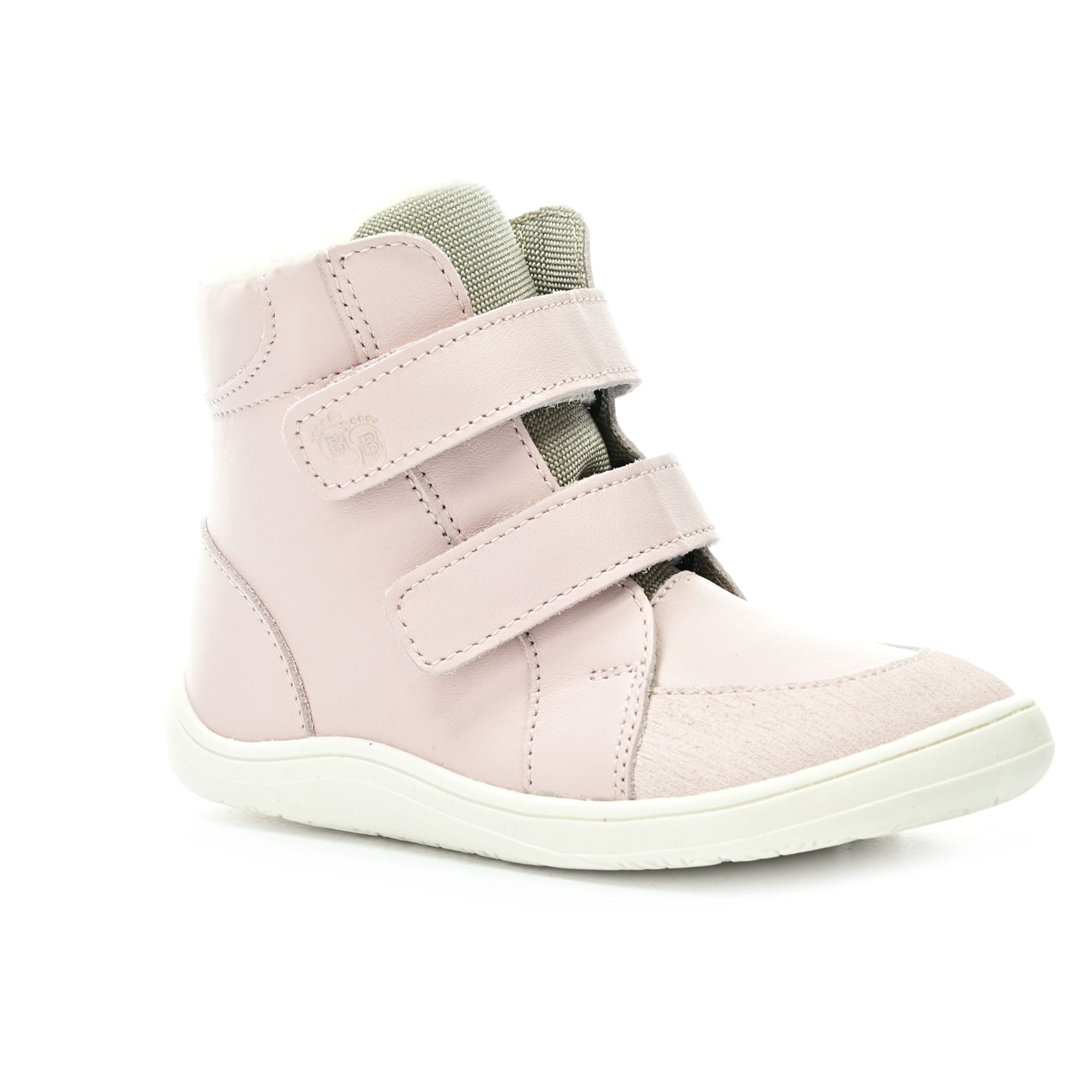 Levně Baby Bare Shoes Baby Bare Febo Winter Cotton Candy zimní barefoot boty