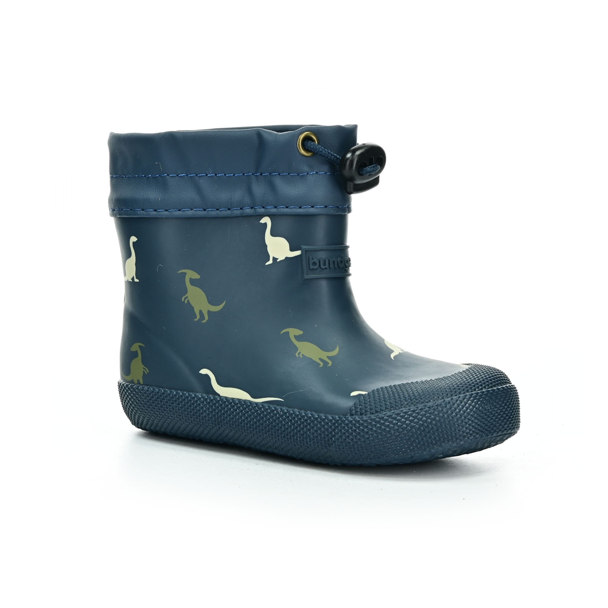 Levně Bundgaard Malik Navy Dino zateplené barefoot holinky