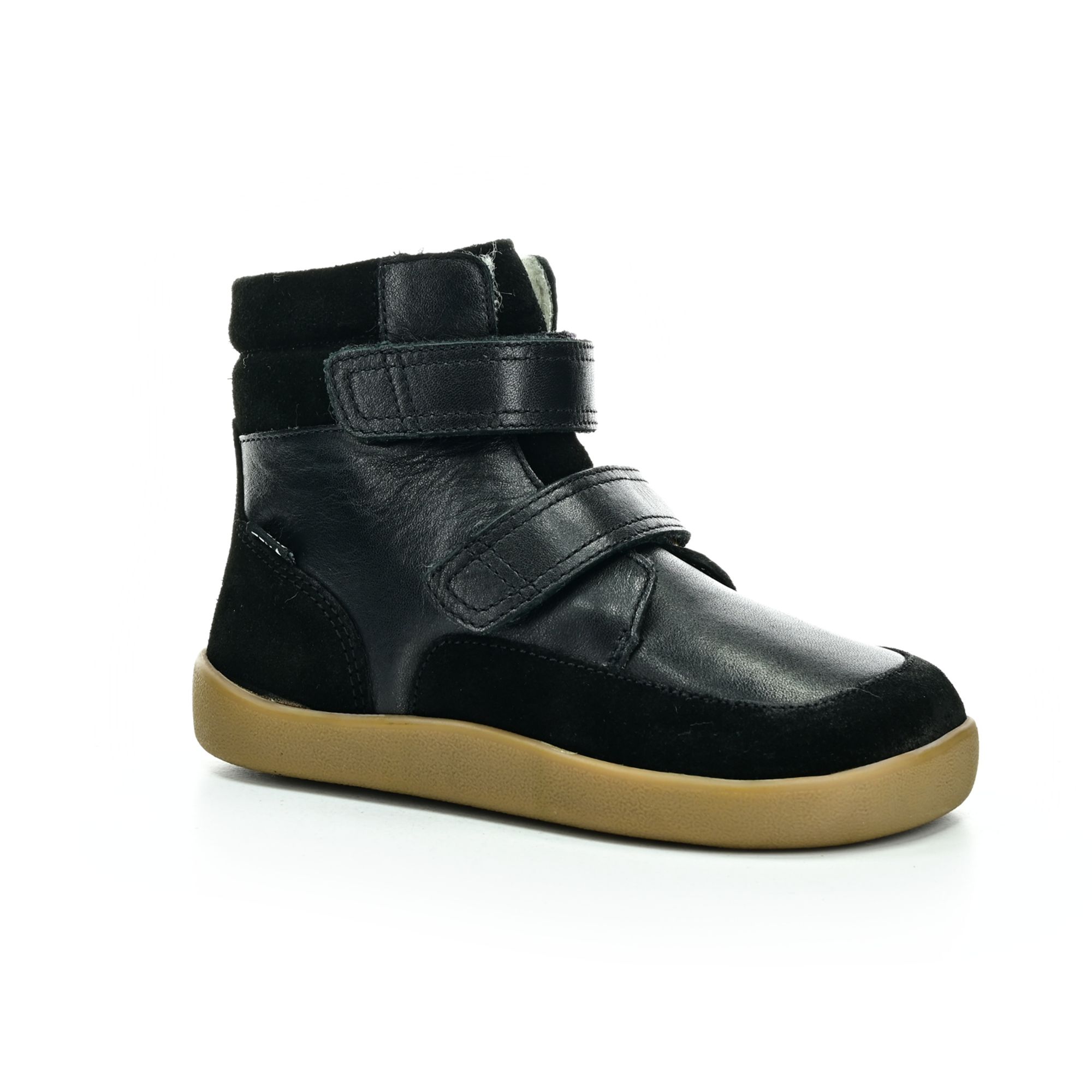 Bundgaard Basil Black zimní barefoot boty