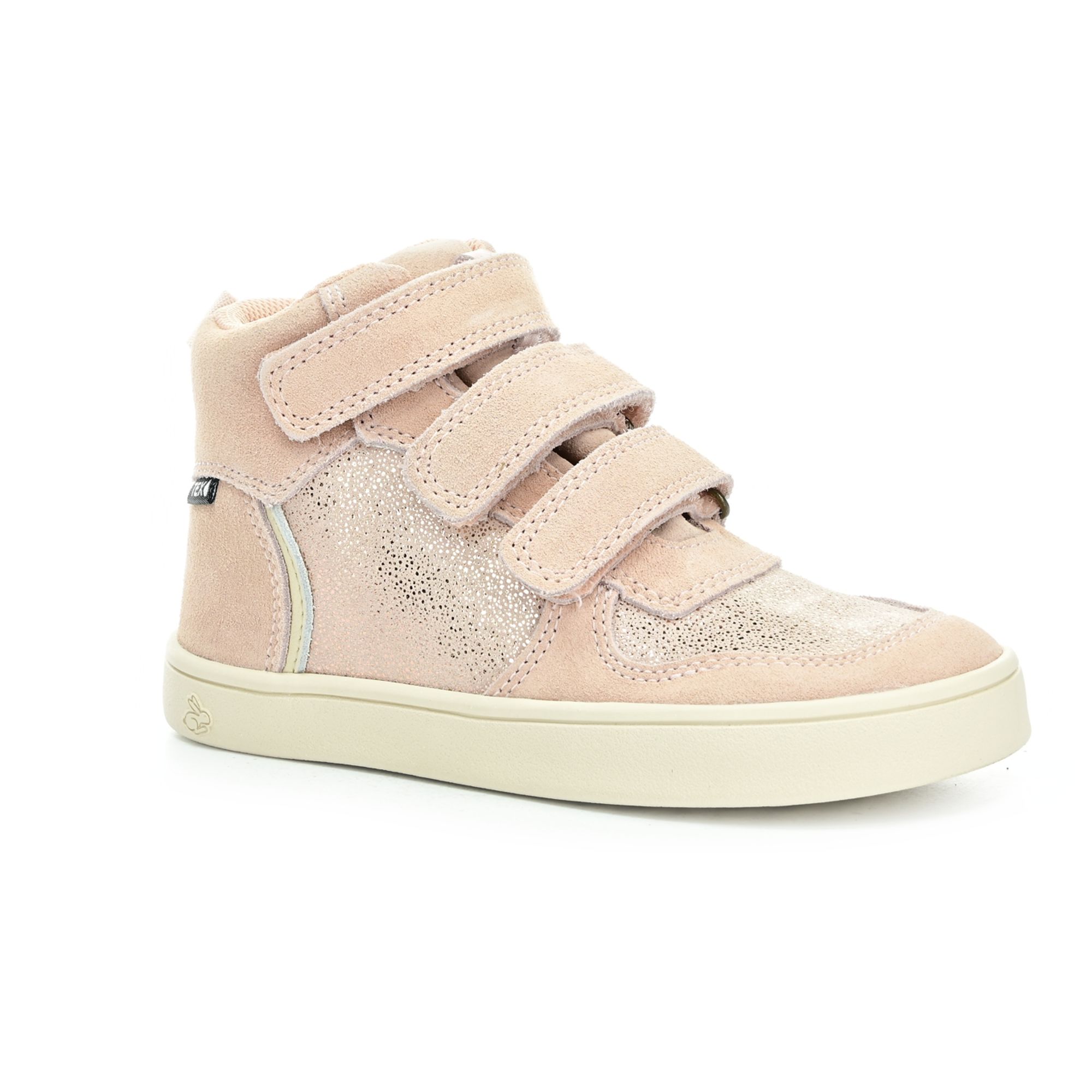 Levně Bundgaard Nero Old Rose Glitter celoroční kotníkové barefoot boty