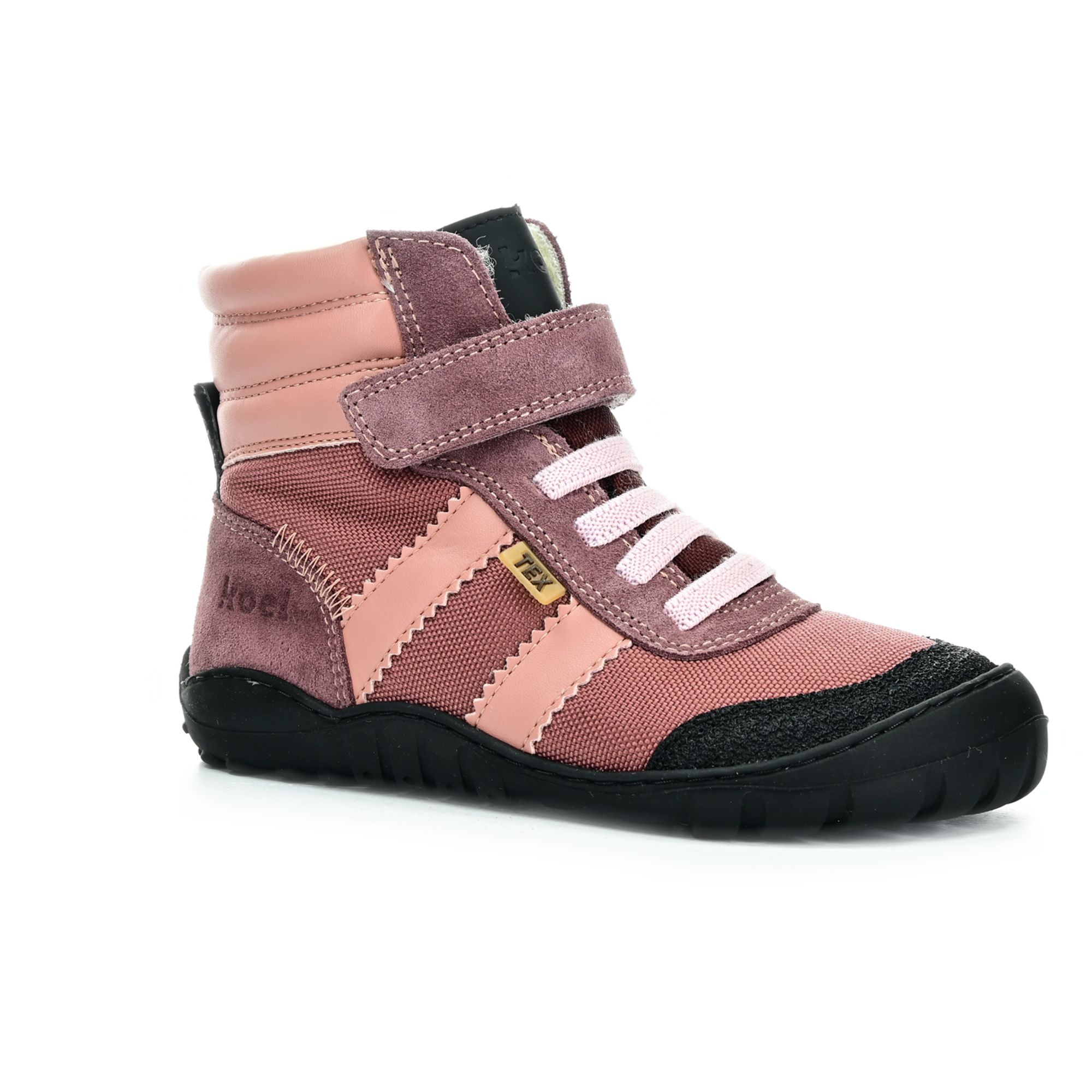 Levně Koel Milam Tex Old Pink zimní barefoot boty