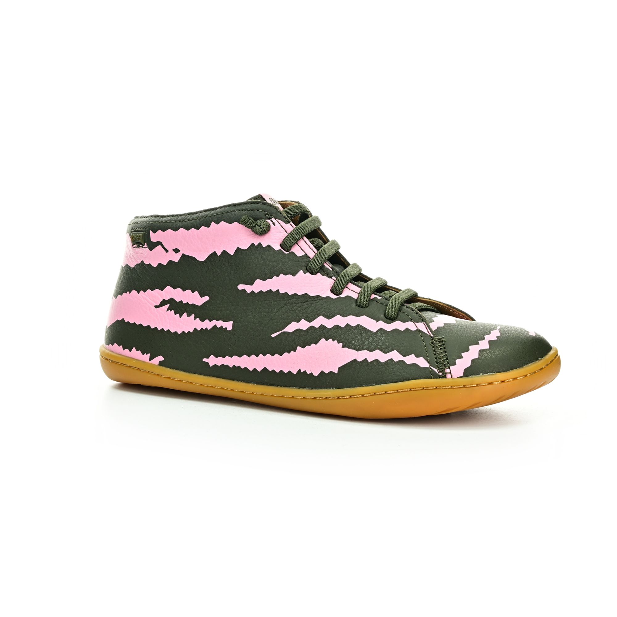 Levně Camper Twins K90019-122 Sella Ufo Zebra Oona AD celoroční kotníkové barefoot boty