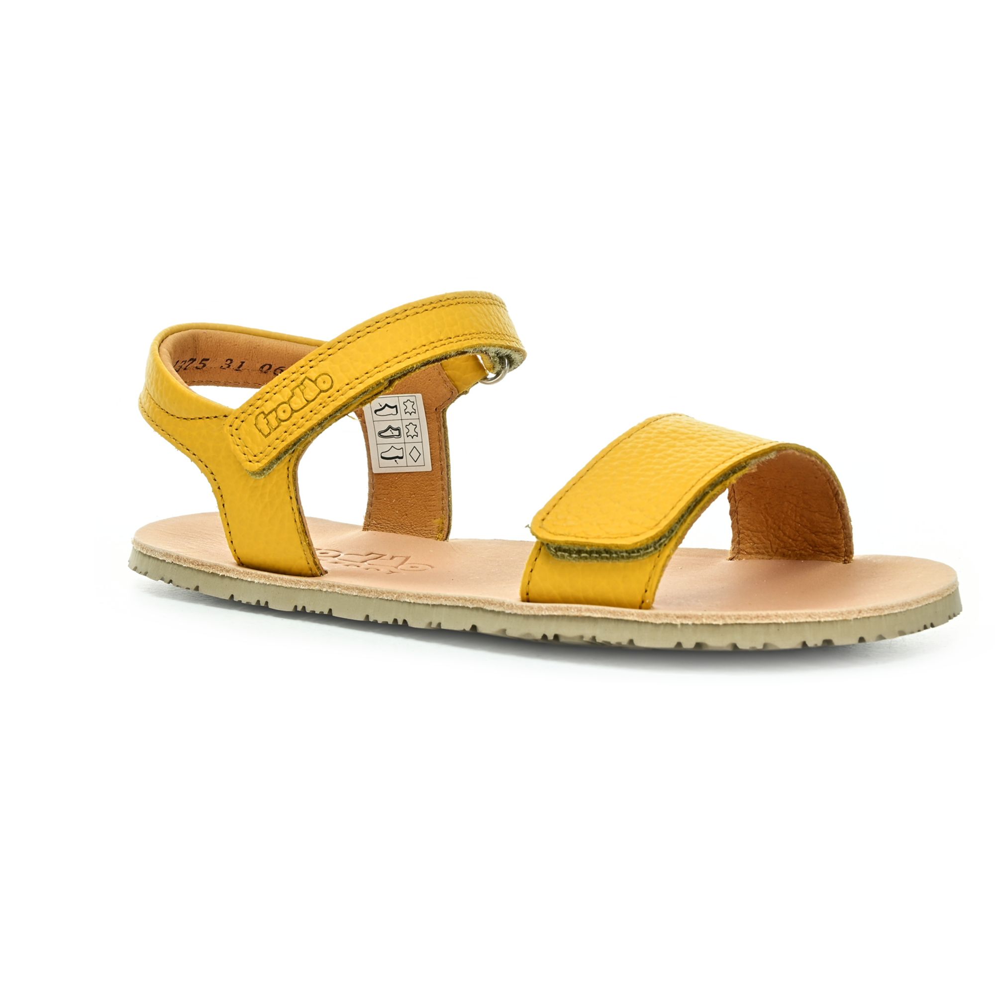 Levně Froddo G3150264-5 Flexy Lia Yellow barefoot sandály