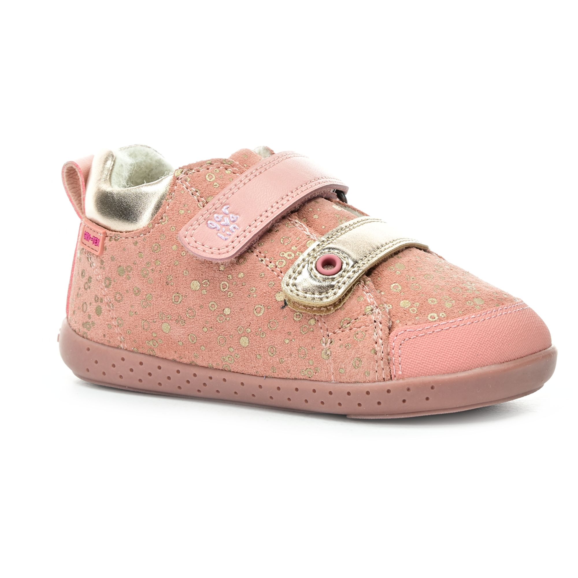 Levně Garvalín Botin Laminado Wood růžové kotníkové barefoot boty