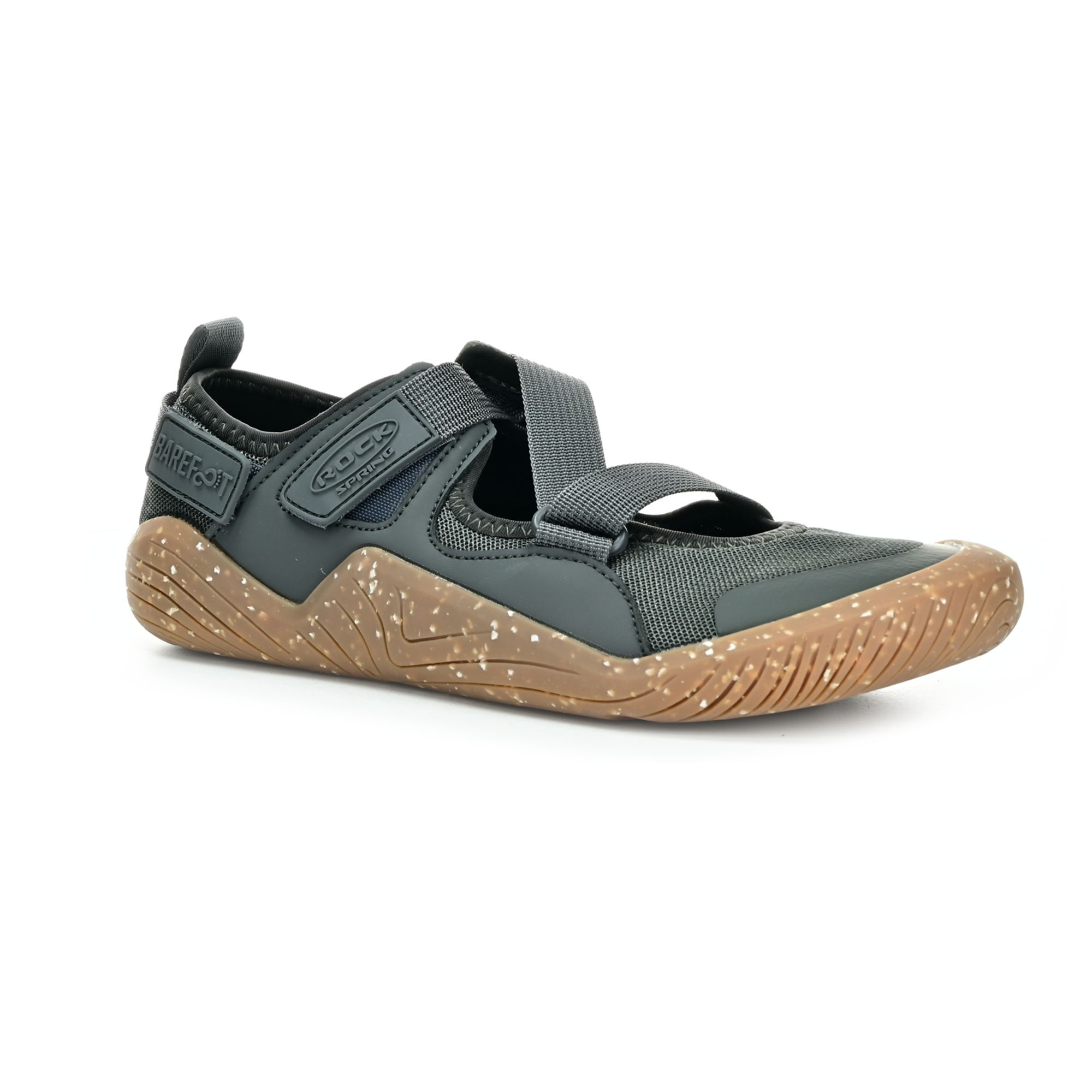 Levně Rock spring Restart Light Grey Kids barefoot sandály