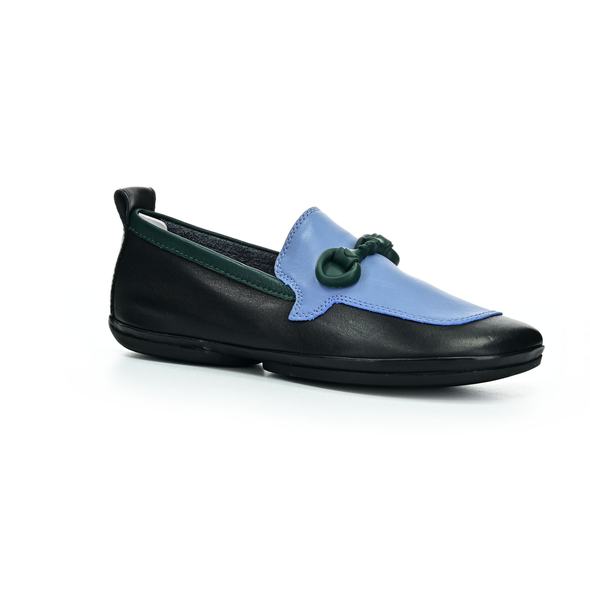 Levně Camper Twins Gobi Negro Luar/Isla Ry Negro barefoot baleríny
