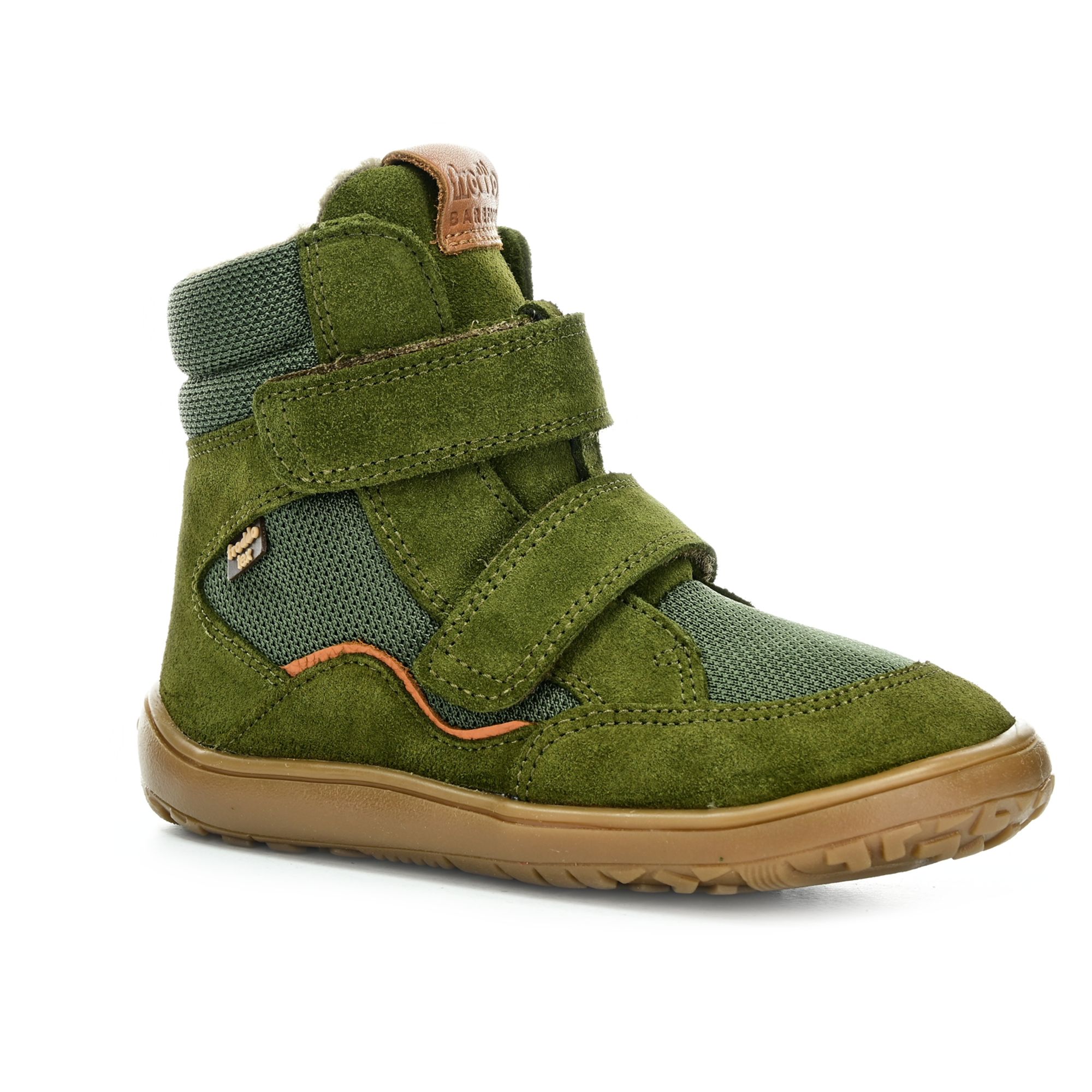 Levně Froddo G3160247-1 Olive zimní barefoot boty
