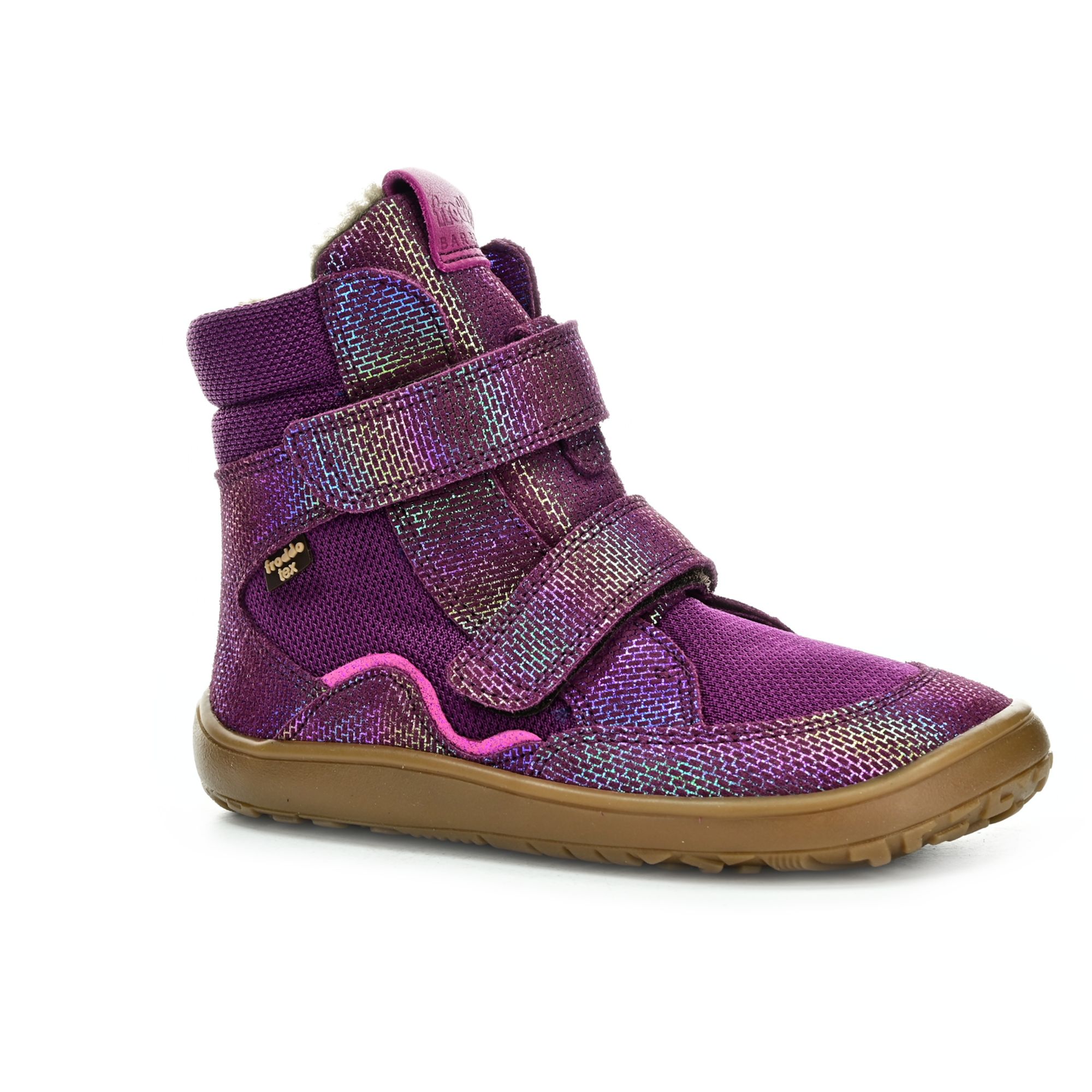 Levně Froddo G3160247-11 Multicolor zimní barefoot boty