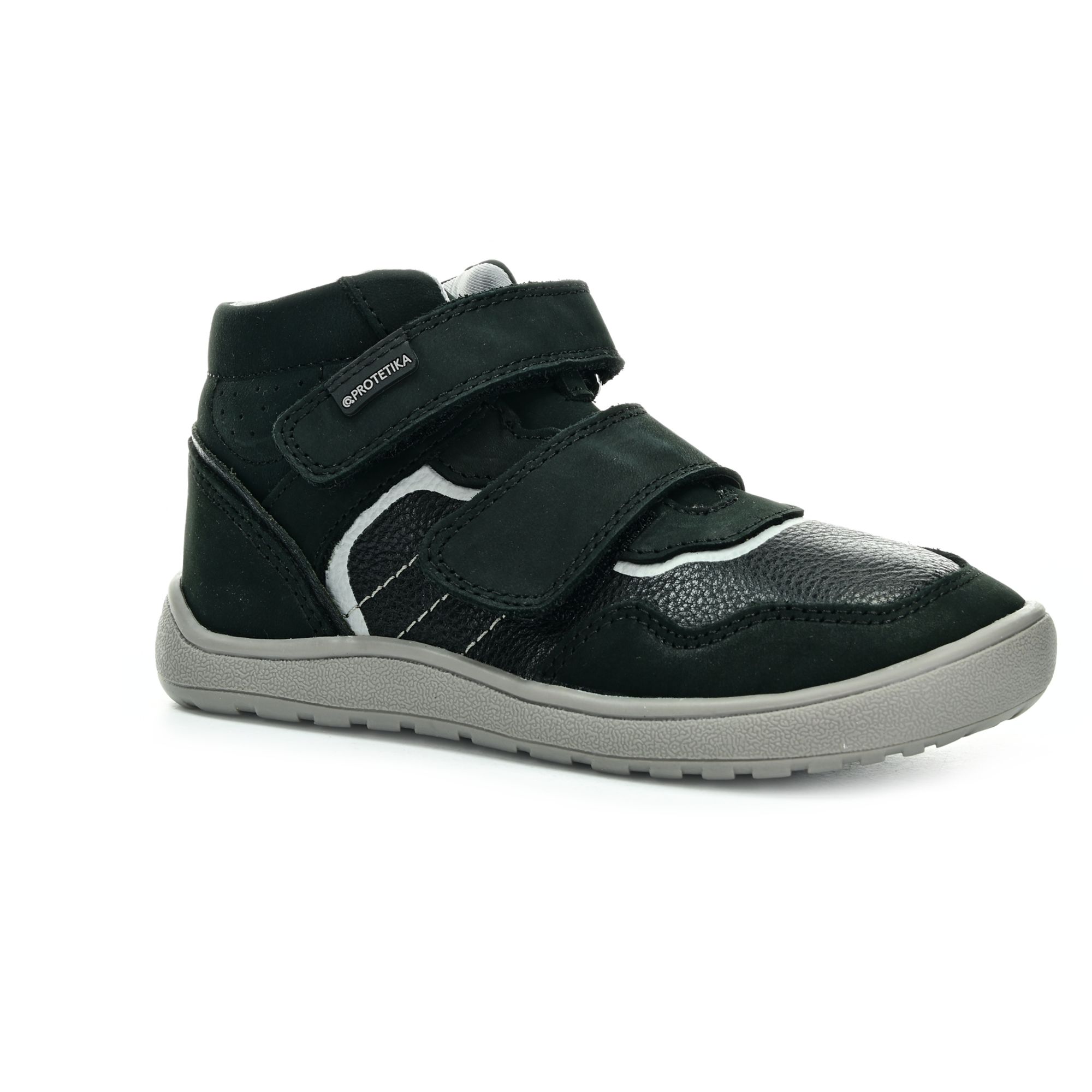 Levně Protetika Plus Protetika Hardy Nero celoroční kotníkové barefoot boty