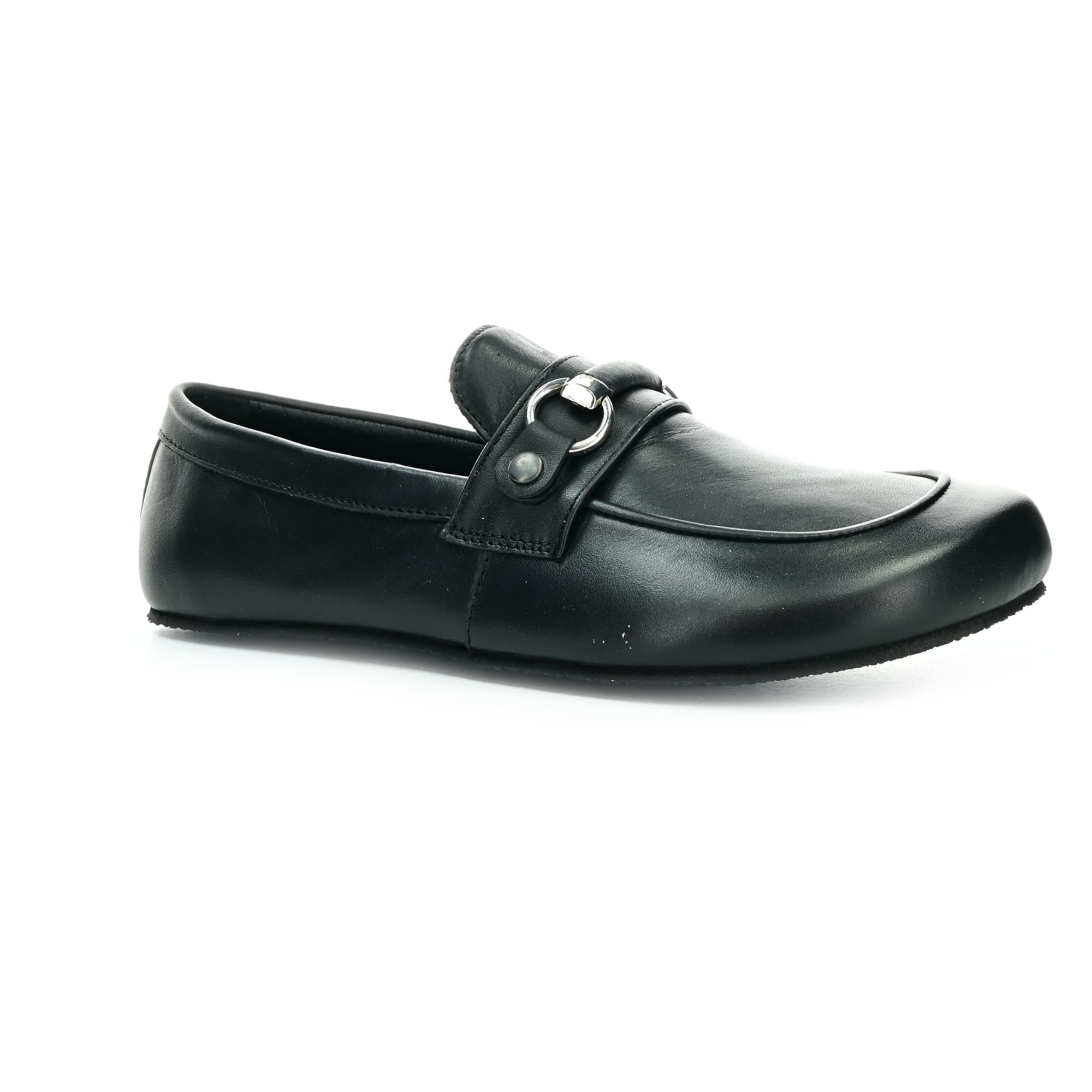 Levně Shapen Versa Black Wide New barefoot mokasíny