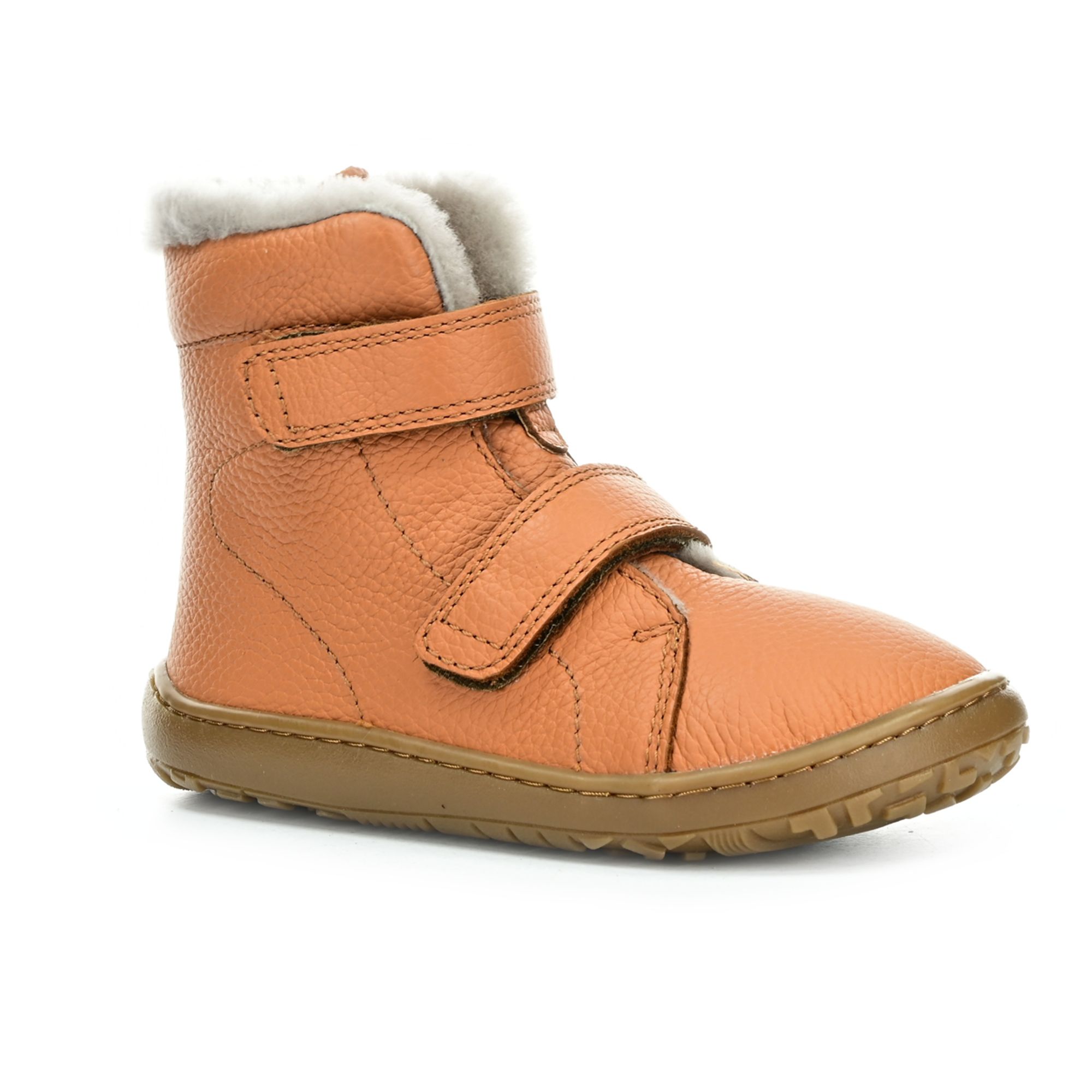 Froddo G3160248 Cognac zimní barefoot boty
