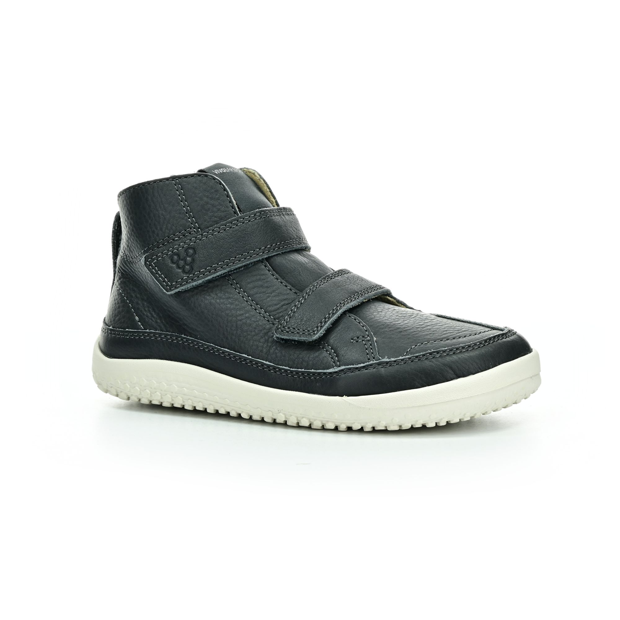 Vivobarefoot Gobi Boot Kids Dark Shadow celoroční kotníkové barefoot boty
