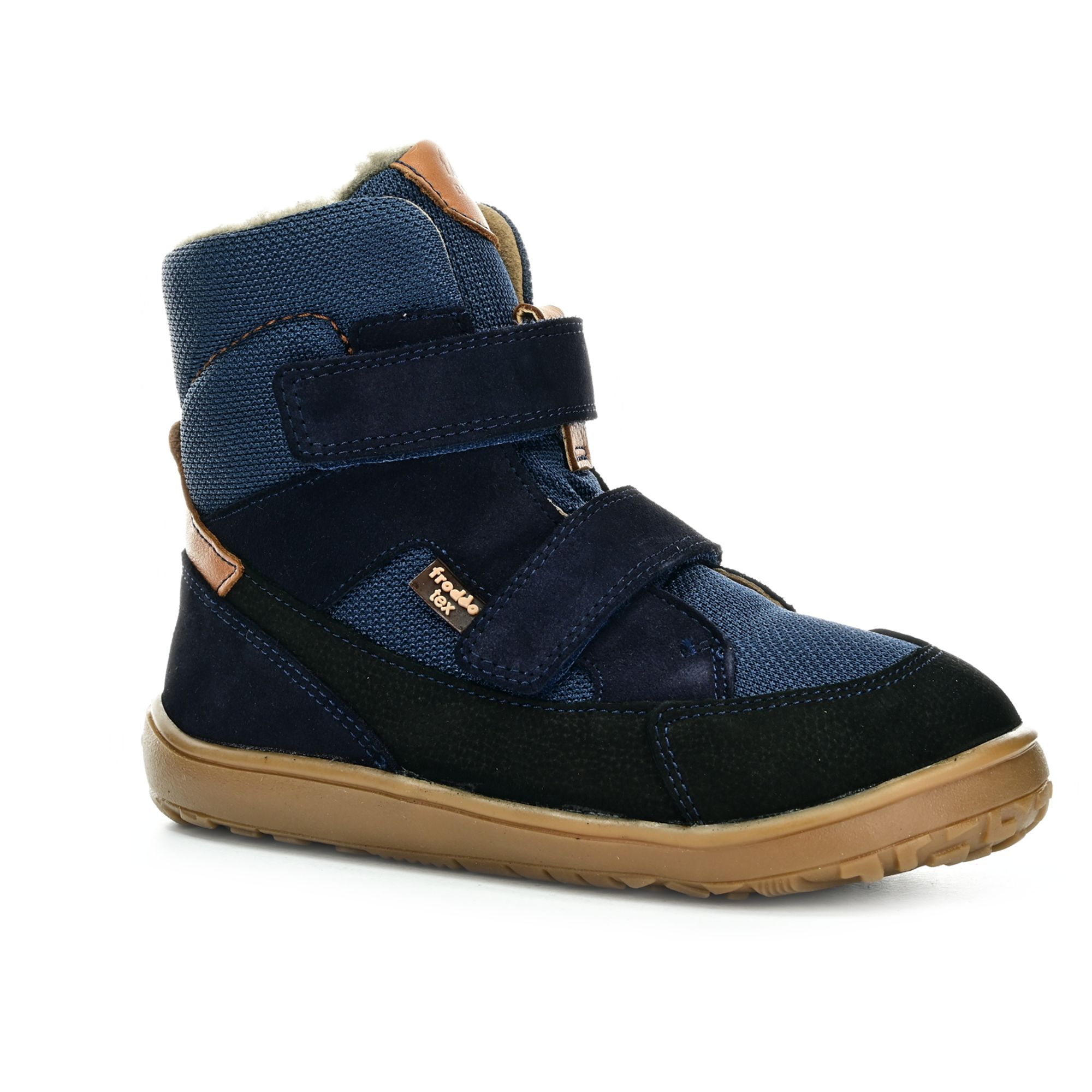 Levně Froddo UP G3160252 Dark Blue zimní barefoot boty