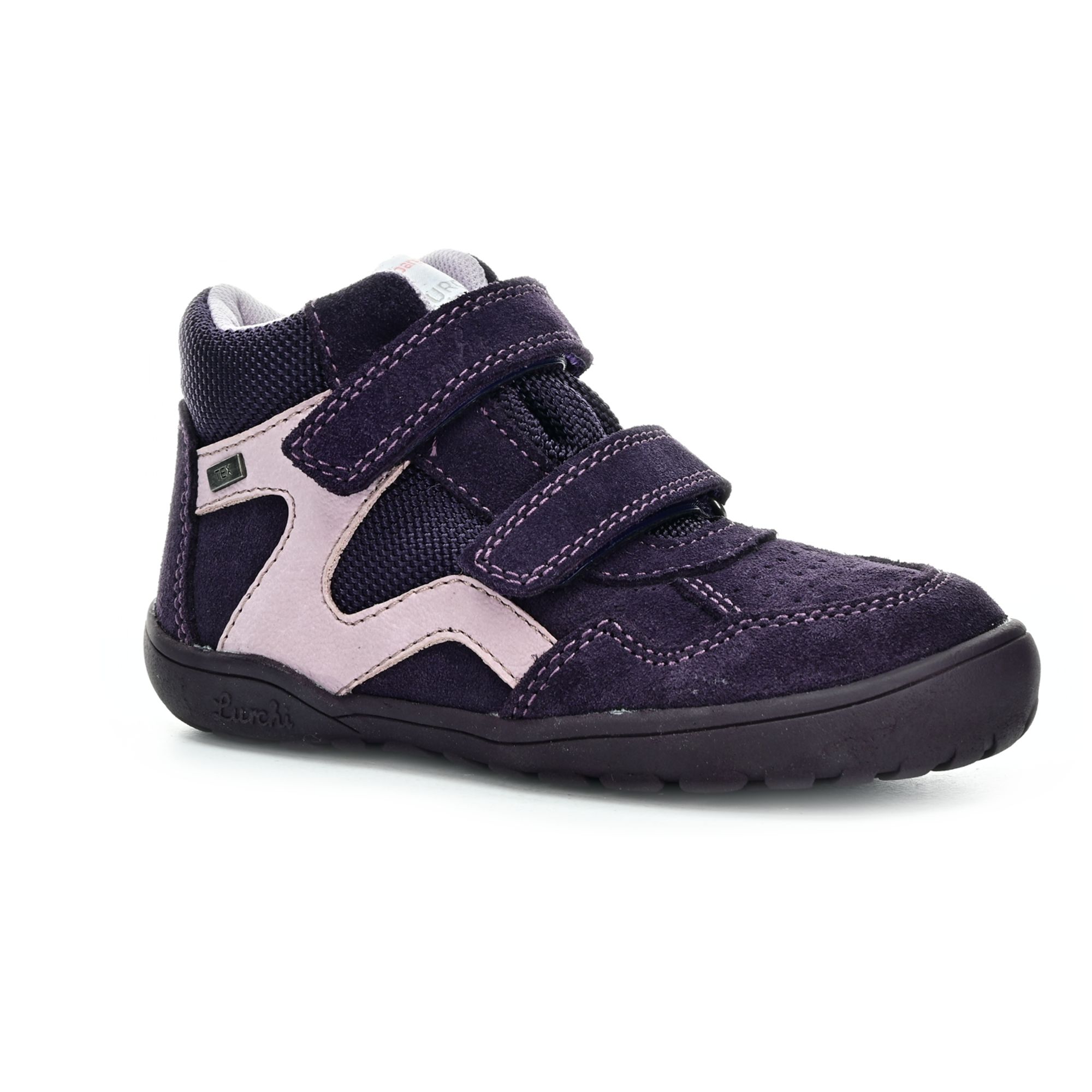Levně Lurchi Jarven blackberry (84L0013014) kotníkové barefoot boty