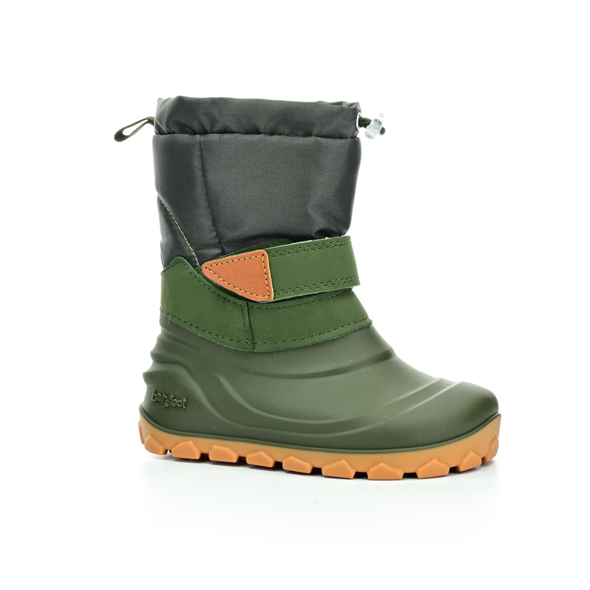 Levně Lurchi Jan olive zimní barefoot sněhule