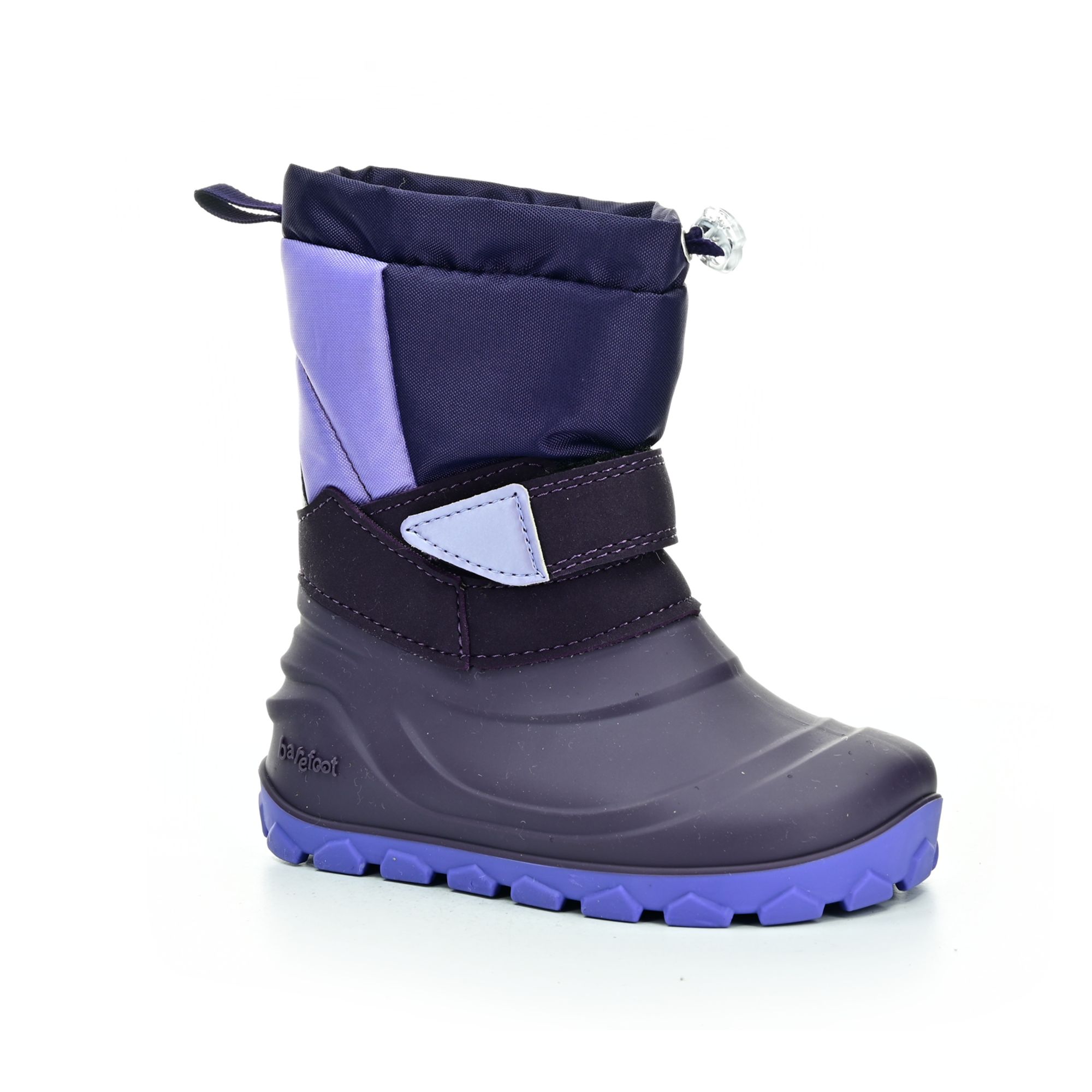 Levně Lurchi Jan purple zimní barefoot sněhule