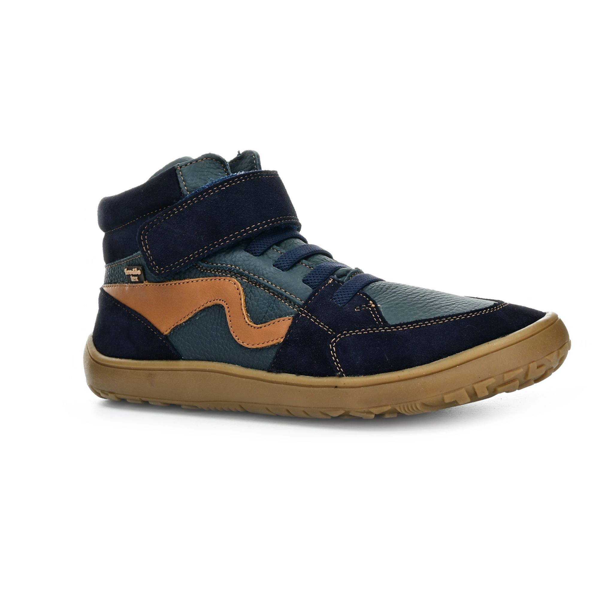 Levně Froddo G3110265-11 Dark Blue celoroční kotníkové barefoot boty