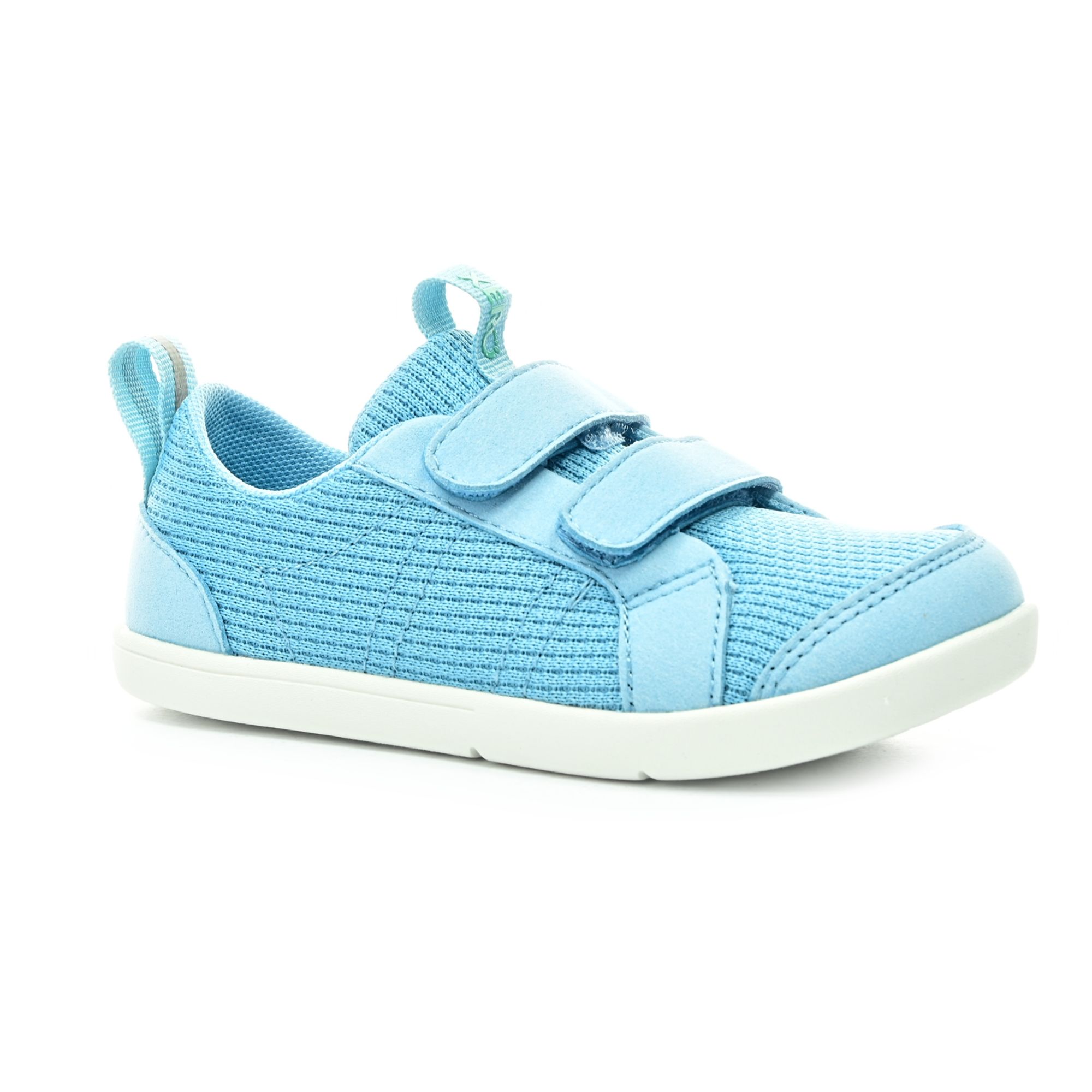 Levně Xero shoes Dillon Knit Kids Milky Blue dětské modré barefoot tenisky