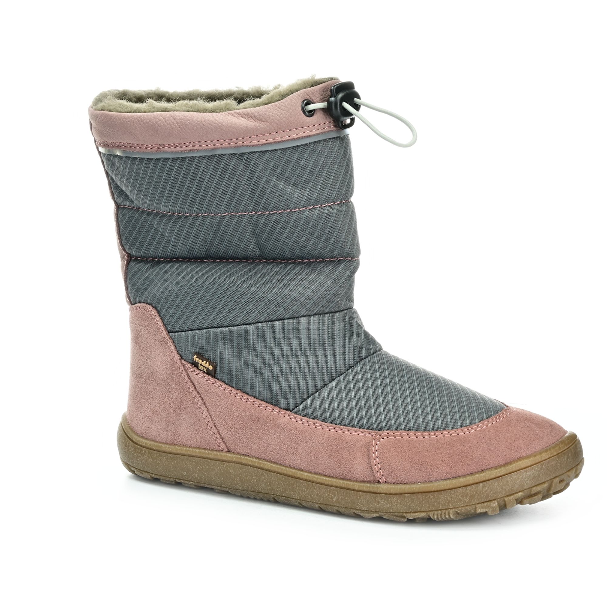 Levně Froddo G3160249-5 Grey/Pink UP AD zimní barefoot sněhule