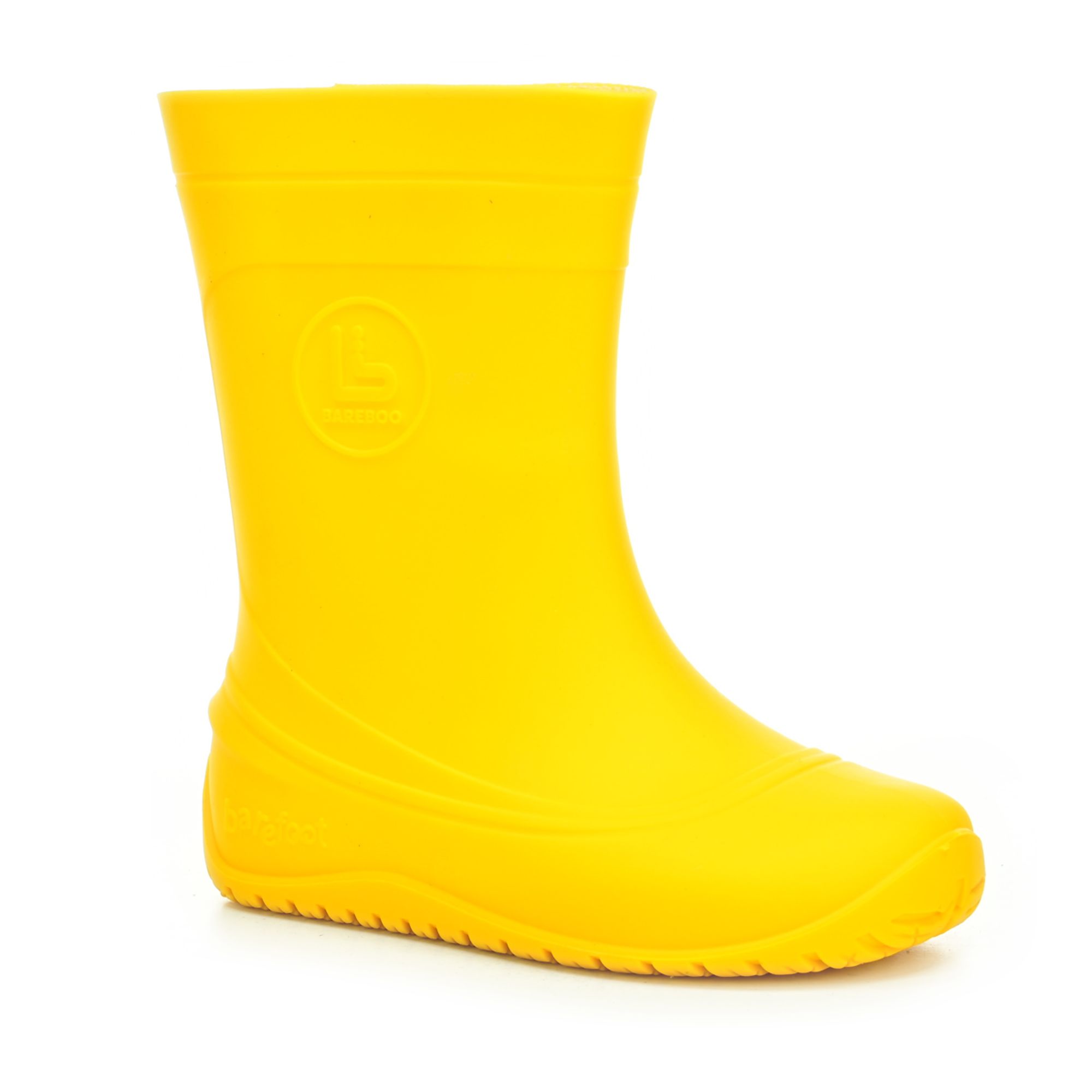 Levně Crave Bareboo Monsoon Yellow dětské barefoot holínky