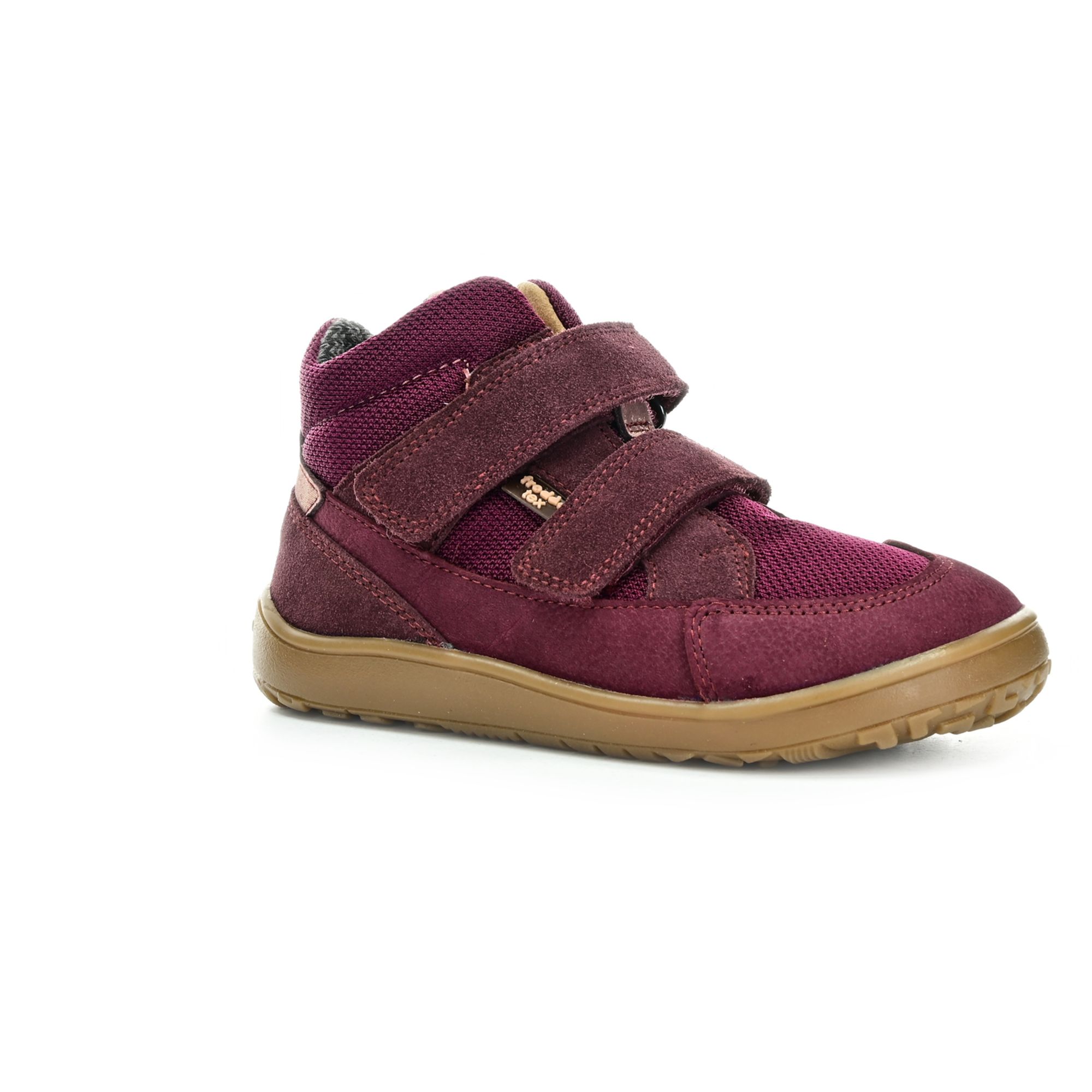 Levně Froddo UP G3110268-7 Bordeaux AD celoroční kotníkové barefoot boty