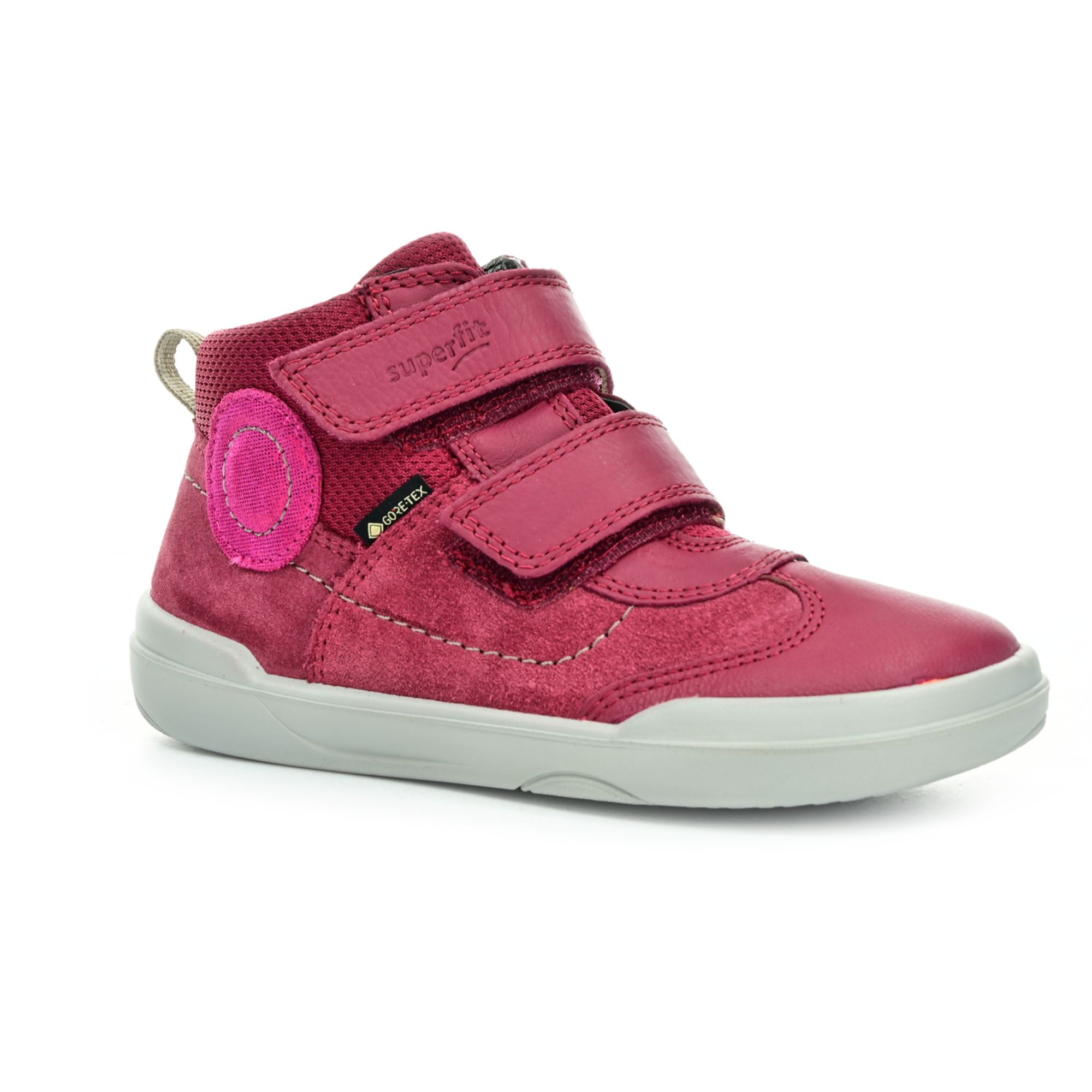 Levně Superfit Superfree Rot/Pink kotníkové barefoot boty