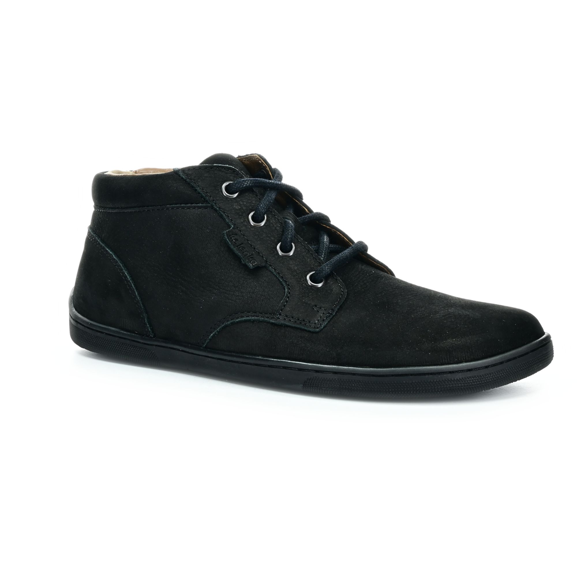 Levně Be Lenka Synergy All black kotníkové barefoot boty