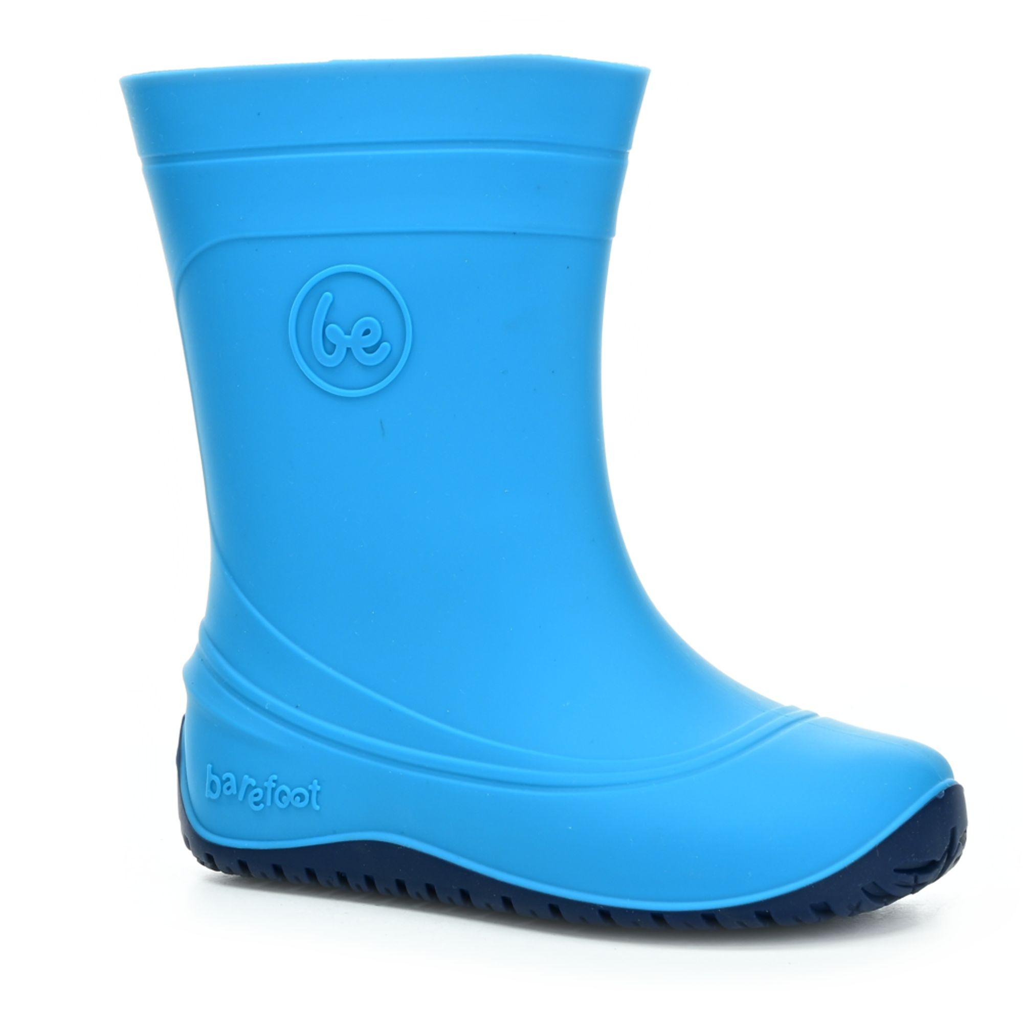 Levně Be Lenka Pudds Aqua Blue dětské barefoot holínky