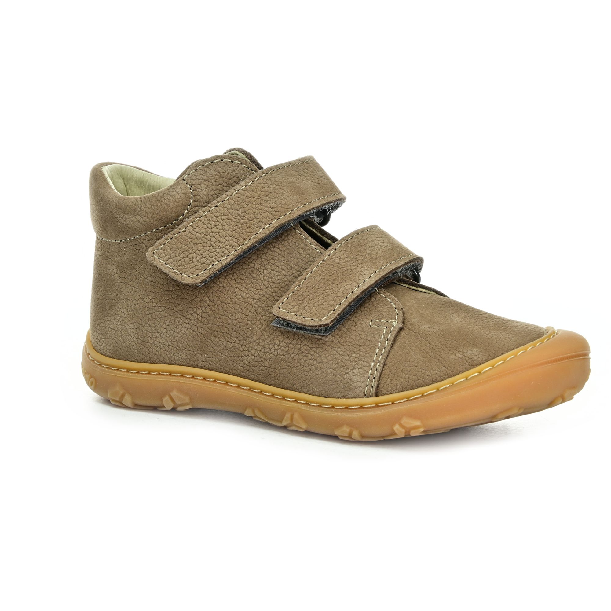 Levně Ricosta Chrisy Schoko celoroční kotníkové barefoot boty