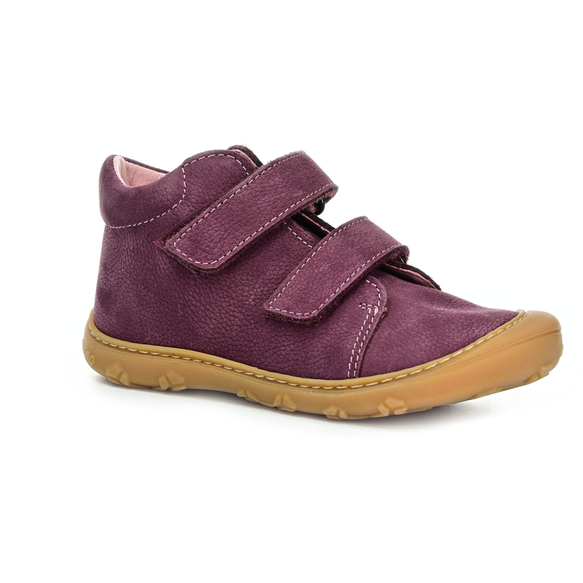 Levně Ricosta Chrisy Pflaume celoroční kotníkové barefoot boty