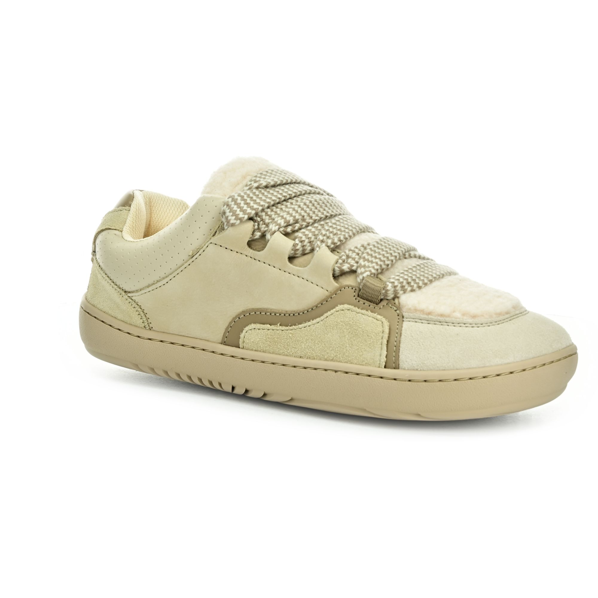 Shapen Teddy Beige zimní barefoot boty