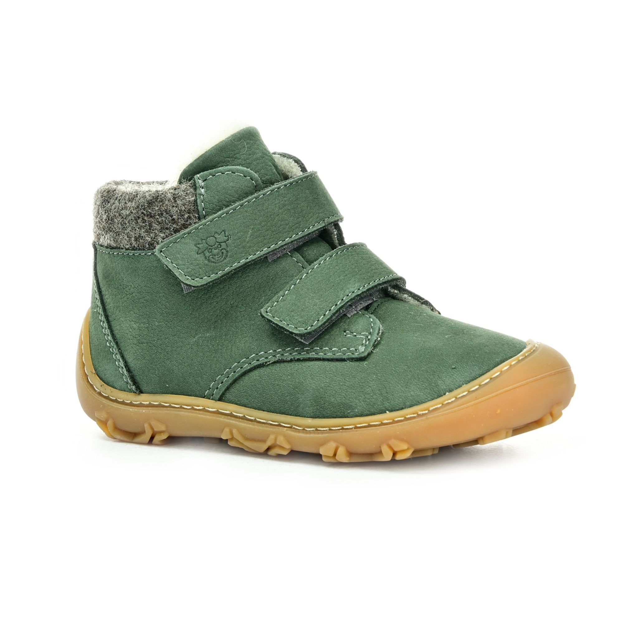 Ricosta Nico khaki zimní barefoot boty